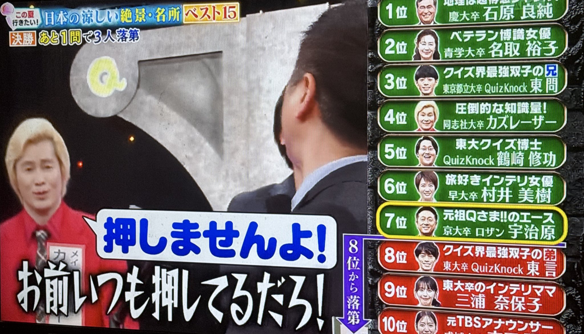 Qさま専用ページです。 公式】クイズプレゼンバラエティー Qさま!!（テレビ朝日