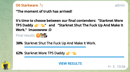 remember when we let the community vote on a name for v0.12? 

everybody remembers the name that was chosen 

people forget the name that came in second 

and this, kids, is why we name with incremental numbers now