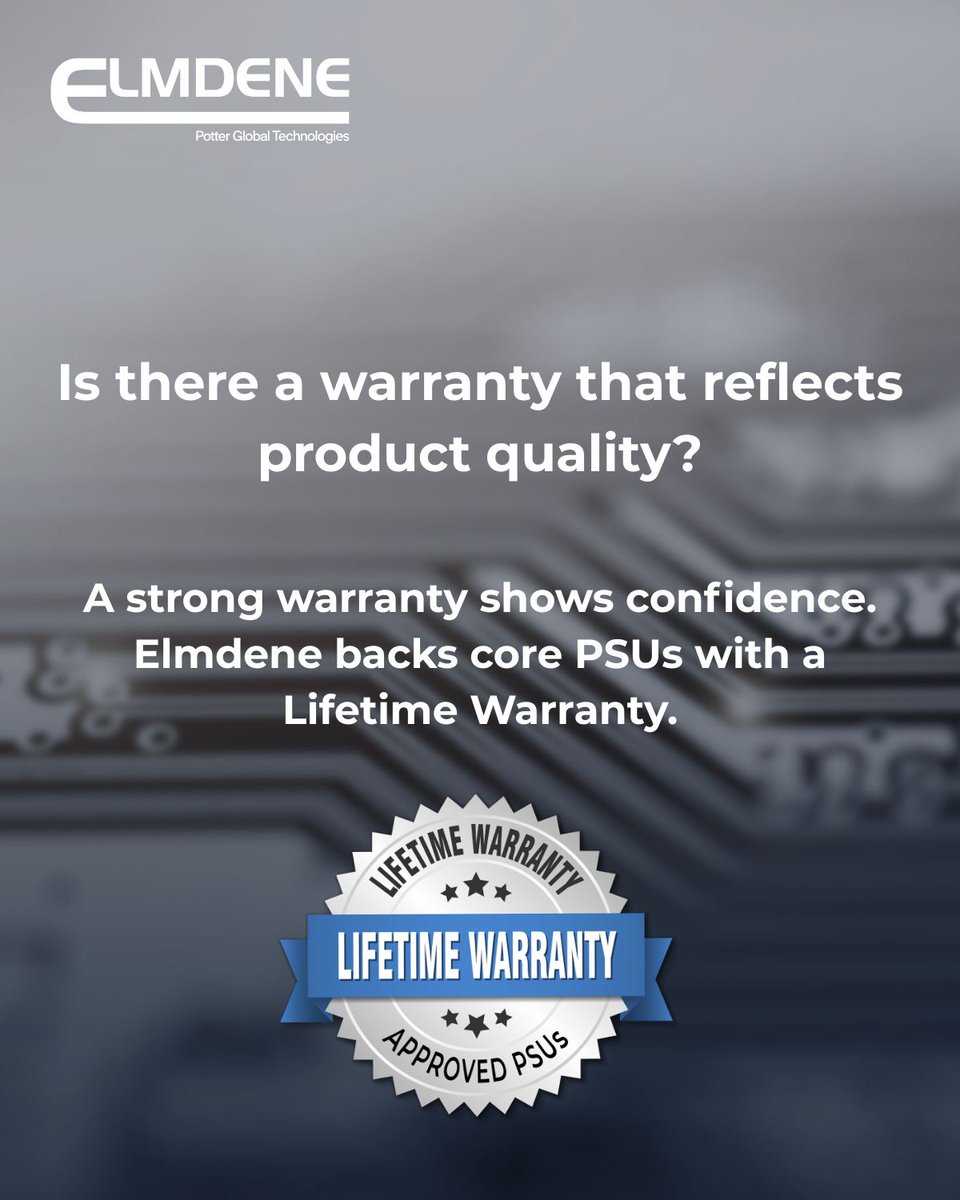 ElmdeneIntLtd's tweet image. Specifying a PSU for life safety systems?
Ask your supplier:
• Is it tested in real conditions?
• What’s the lifespan of key components?
• Does the warranty back up the quality?
The right questions leads to reliable systems.
Full guide: buff.ly/0Rvb7xN
#PSUSelection