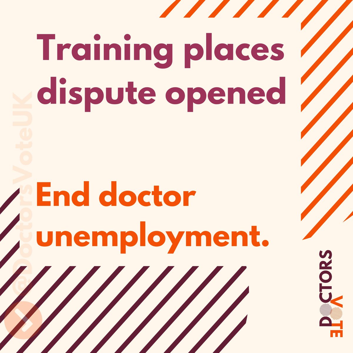 *TRAINING NUMBERS DISPUTE OPEN*

52% of FY2s we surveyed will be unemployed in August.

We can't afford to lose them. The social contract has been broken. 

The time to act is now.