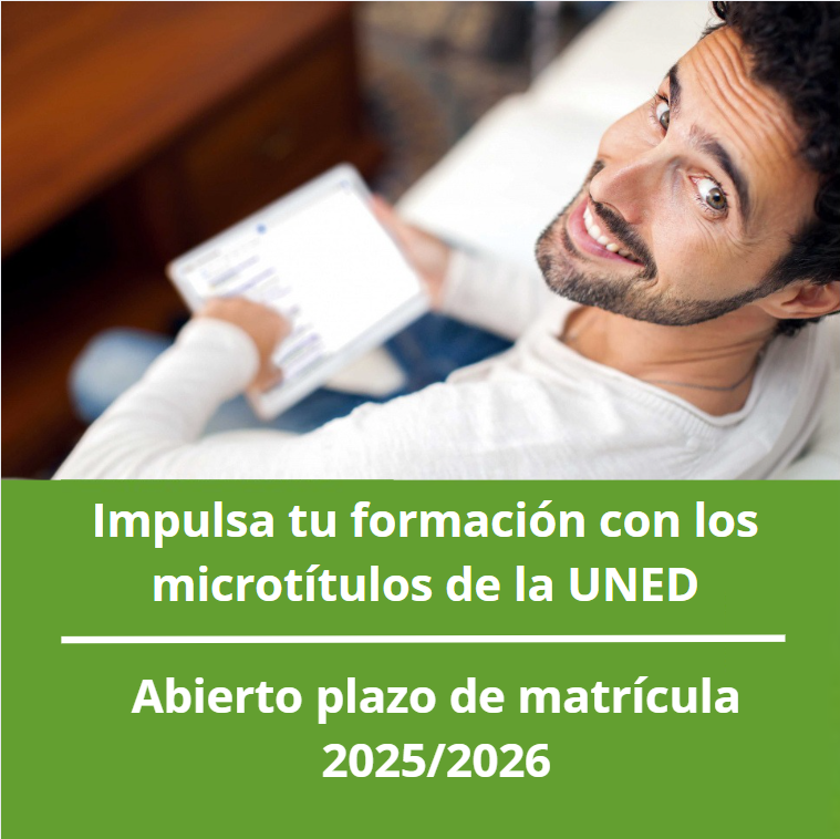 Matricúlate en una enseñanza propia de la <a href="/UNED/">UNED</a>  <a href="/GuadaUNED/">UNED Guadalajara</a> cuyo objetivo es facilitar adquisición nuevas competencias para responder a los rápidos cambios sociales y tecnológicos de nuestro tiempo 

Más información en: 
uned.es/universidad/in…

#SomosUNED  #EstudiaConNosotros