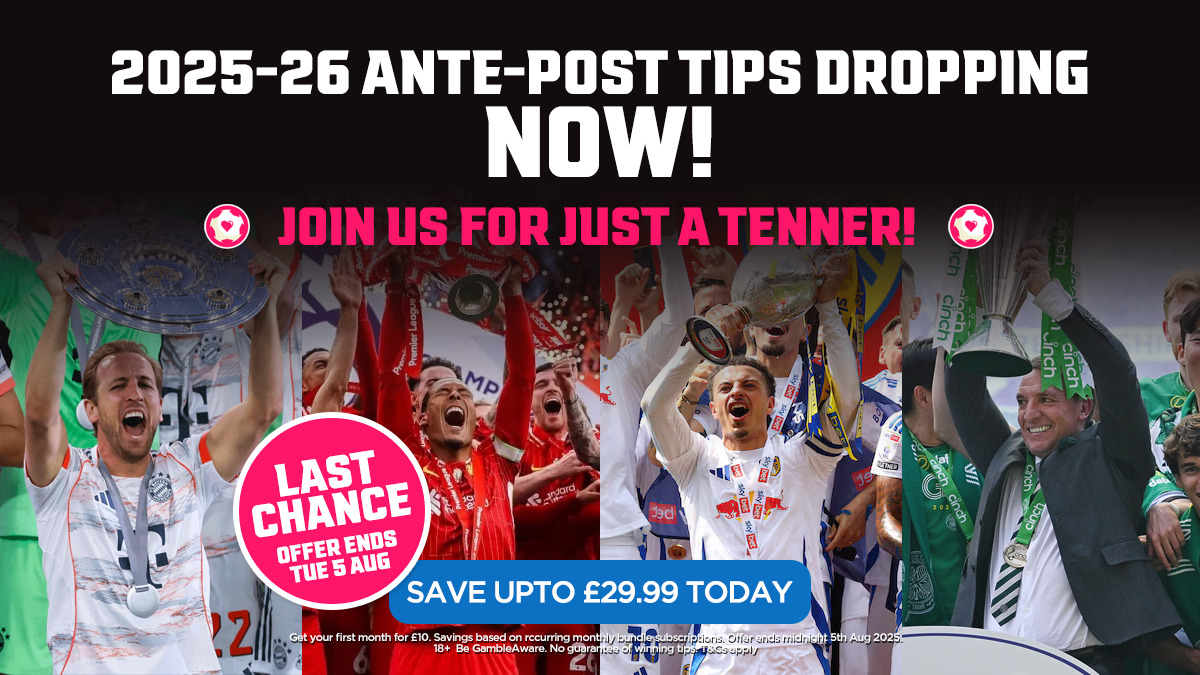 Three fresh ante-post plays have dropped for <a href="/WLBPremium/">WLB Premium</a> members this lunchtime - plenty more to come this week!

Fancy joining us for just £10? Our special offer is expiring very soon...

👉 t.me/WLBGold_bot