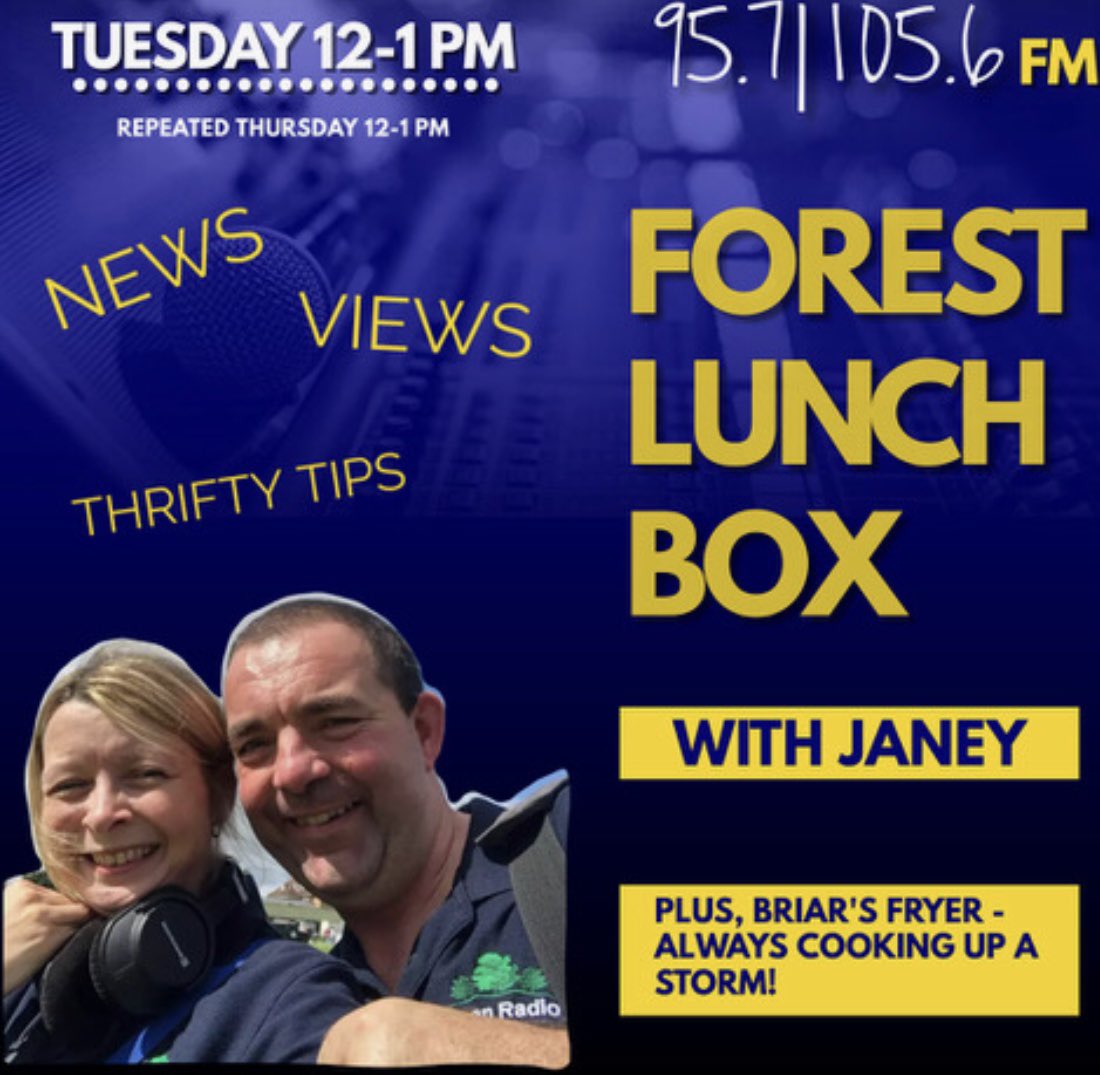 Are you feeling summer ready? ☀️⛱️

Join Janey at midday where she brings the sun, sea and sangria to you in the Forest of Dean.

Tune in to find out the best summer anthems ever.

#summertime #forestofdean
