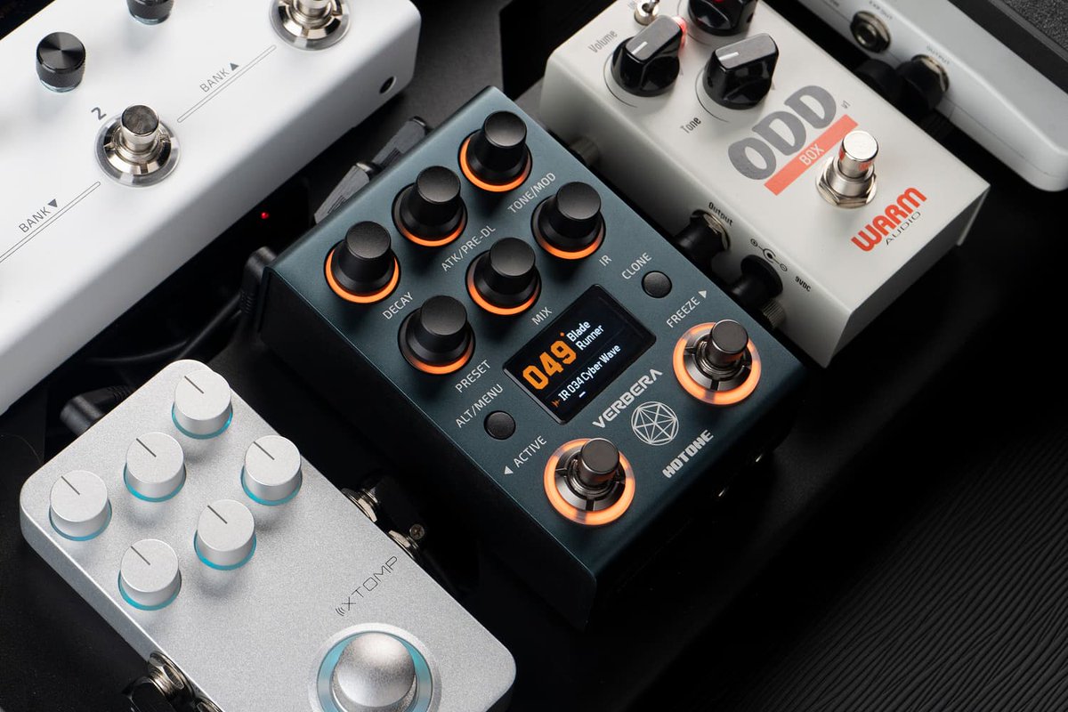 🎛️ ¿Reverb de catedral o paisajes sonoros futuristas?
Descubre Verbera de <a href="/HotoneAudio/">Hotone Audio</a>, la nueva pedalera de reverb de convolución con IRs reales, motor dual y control MIDI.
Disponible pronto en 🇪🇸 vía @Zentralmedia.
🔗 acortar.link/Rh3N07
Publicado por redacción #instaliaEU