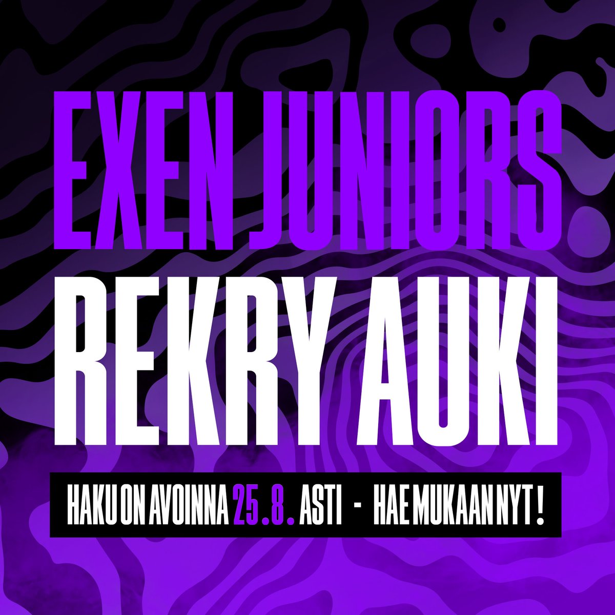 EXEN mukana uudessa NUKE-Liigassa! 🔥
Perustamme CS2-juniorijoukkueen 13–17-vuotiaille – haku auki nyt!
🎮 Valmennus
📍 Treenit Jyväskylässä
🏆 Kilpailukausi &amp; mahdolliset LAN-finaalit
Hae mukaan 👉 exen.fi/haku-kaynnissa…

#NUKETTAA #goEXEN <a href="/nukeliiga/">NUKE-Liiga</a>