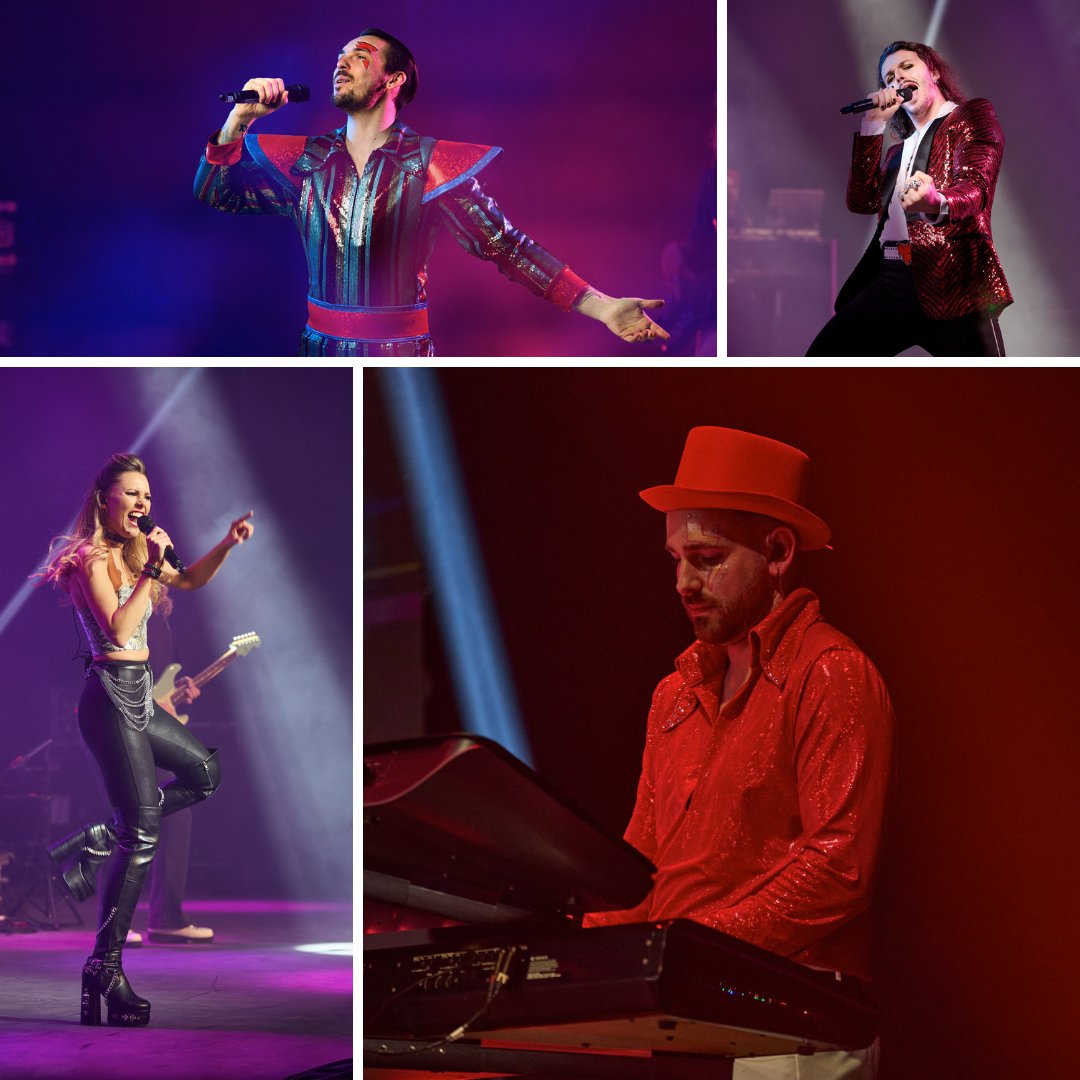 A trip back to the golden age of glitter, guitars and anthems that defined a generation - The Glam Rock Show comes to the #alhambratheatrebradford on Thu 11 Sept. Packed with hits made famous by T Rex, Bowie, Mud and many more.🎶

Buy your tickets now ow.ly/4riv50Ww6MB