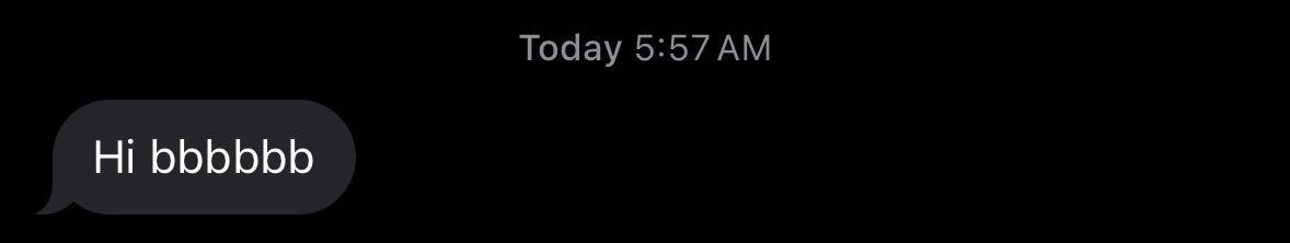 boy it’s not even 6am shut the hell up