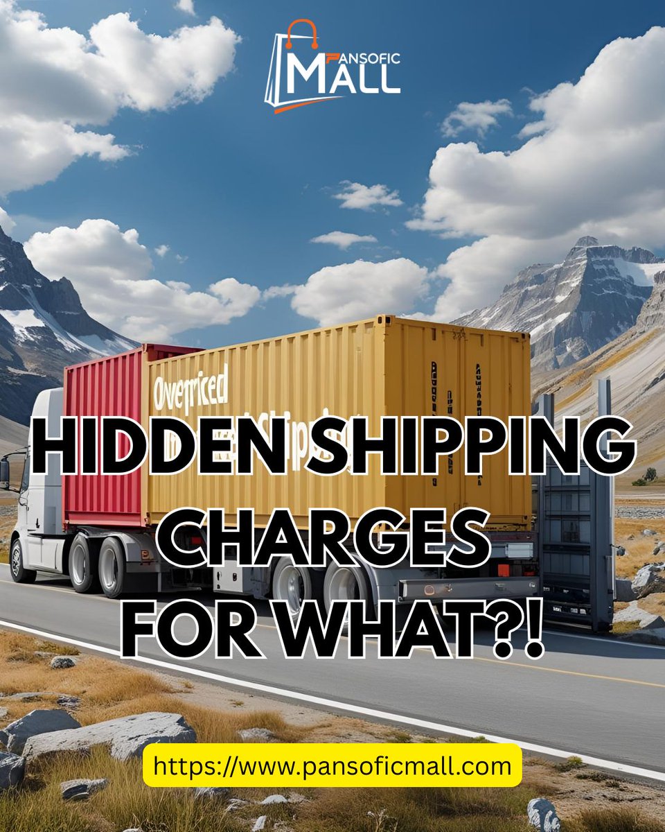 PansoficMall's tweet image. App crashes? ₹499 shipping fees? 😤
Online shopping shouldn’t feel like a battle.
✅ Enter Pansofic Mall – no hidden fees, smooth checkout, just shopping bliss.
🛍️ pansoficmall.com

#ShopSmart #PansoficMall #EcommerceSimplified #onlineshopping #RahulGandhi