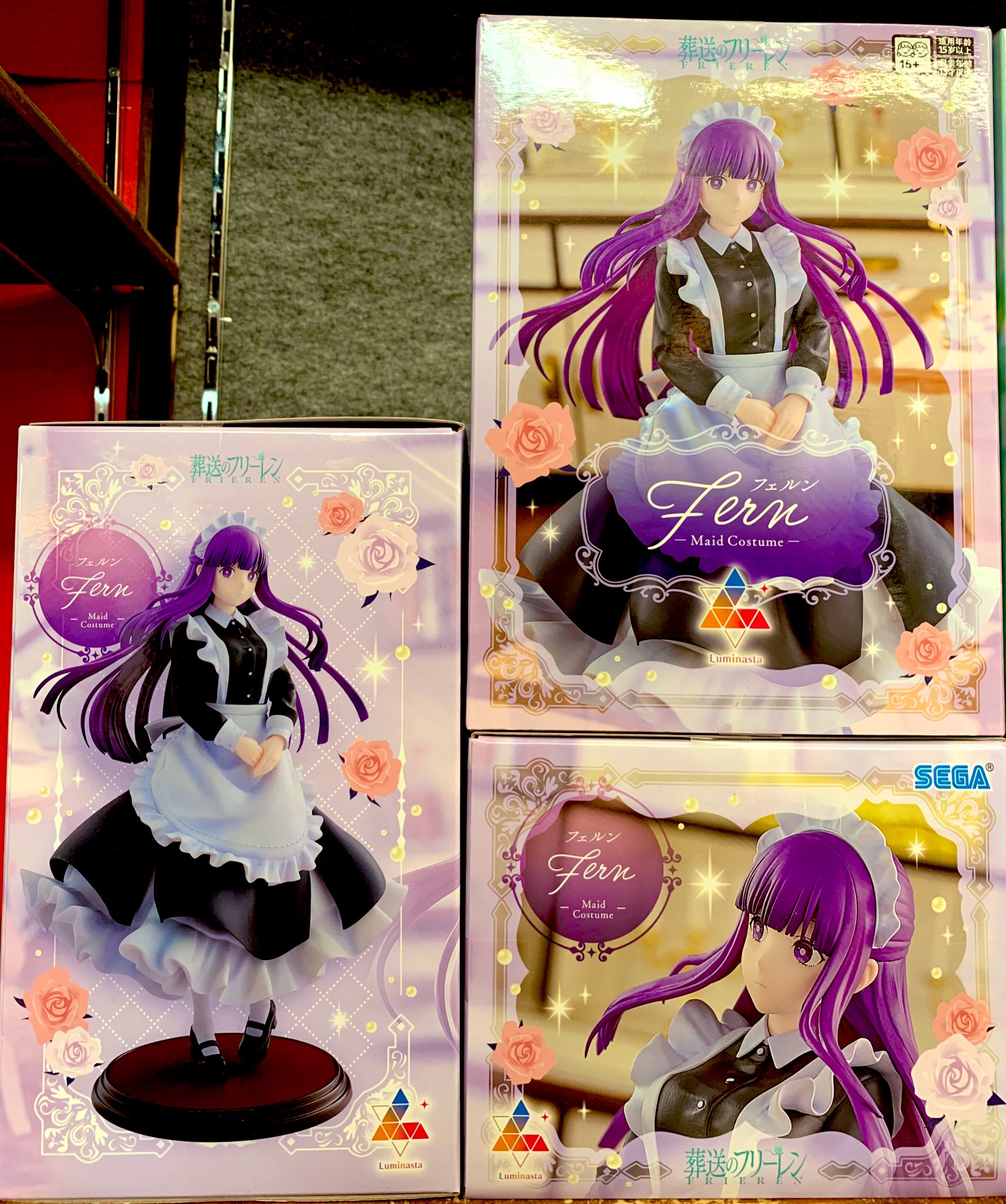 葬送のフリーレンLuminasta フリーレン メイド服 フェルン　20個セット TVアニメ『葬送のフリーレン』から「フリーレン」と「フェルン