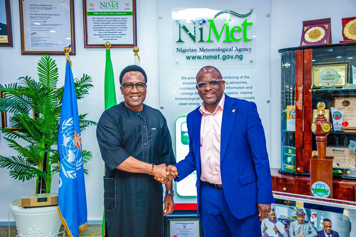 NiMet, LASWA to Collaborate on Climate-Smart Ferry Operations  thetravelport.org.ng/nimet-laswa-to… via @The Travel Port
<a href="/nimetnigeria/">NiMet</a> <a href="/LOSairport/">Lagos Airport</a> <a href="/LagosWaterways/">LASWA</a>