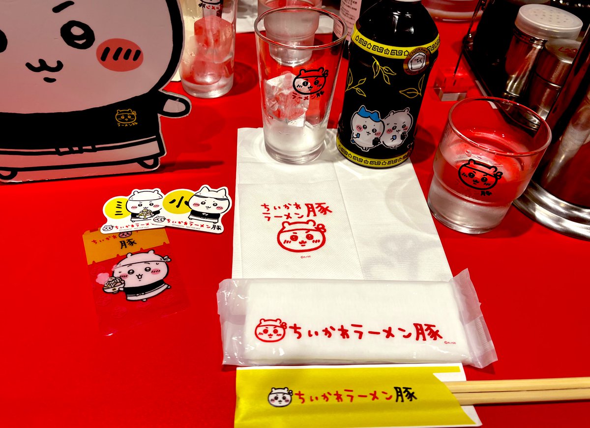 kirishimaxavi's tweet image. ちいかわラーメン食べたョ