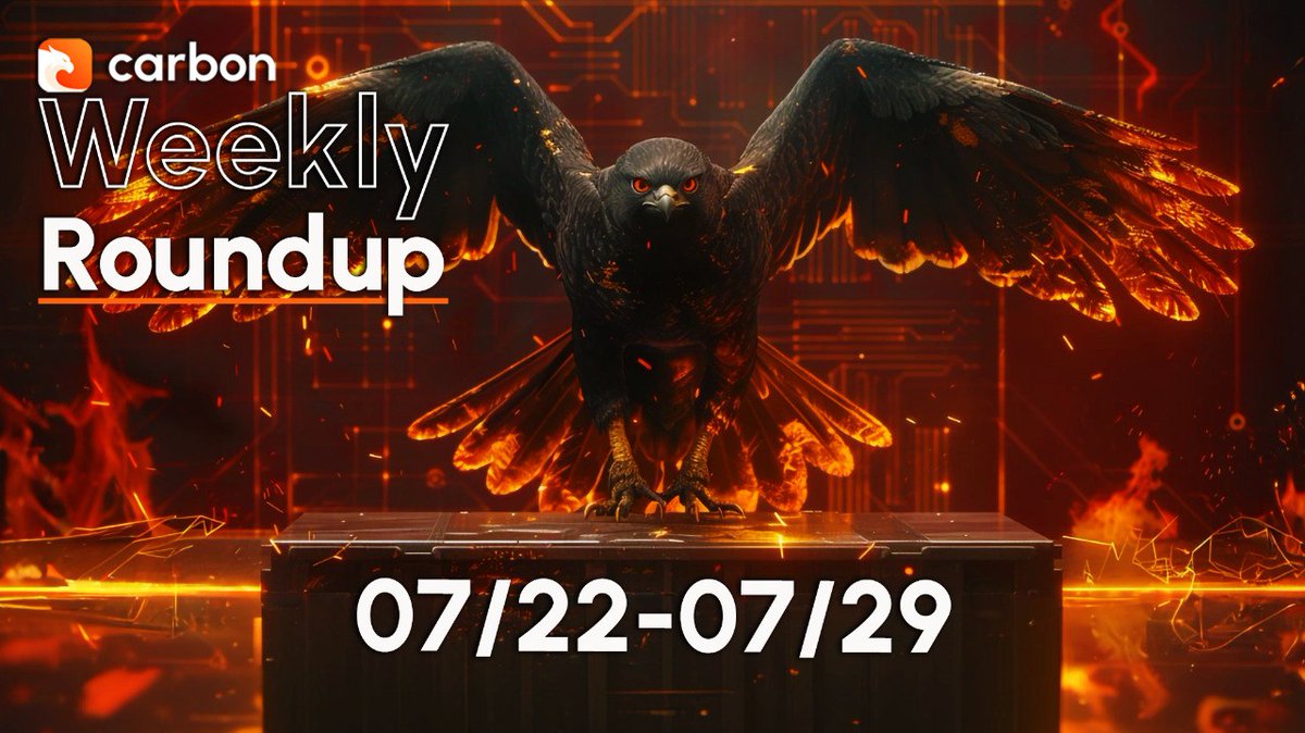 Carbon Browser (@trycarbonio) on Twitter photo CARBON RECAP 🔥
Last week was peak hotness, so heres a recap!
🔸July 31st special announcement
🔸NEW android update v8.5.2 live
🔸Burn event coming end of Q3
🔸<a href="/PaalMind/">PAAL AI 🧠🤖</a> partnership announced
🔸Desktop and iOS updates being cooked
LFG!🔥 $CSIX #CarbonBrowser CARBON RECAP 🔥
Last week was peak hotness, so heres a recap!
🔸July 31st special announcement
🔸NEW android update v8.5.2 live
🔸Burn event coming end of Q3
🔸<a href="/PaalMind/">PAAL AI 🧠🤖</a> partnership announced
🔸Desktop and iOS updates being cooked
LFG!🔥 $CSIX #CarbonBrowser