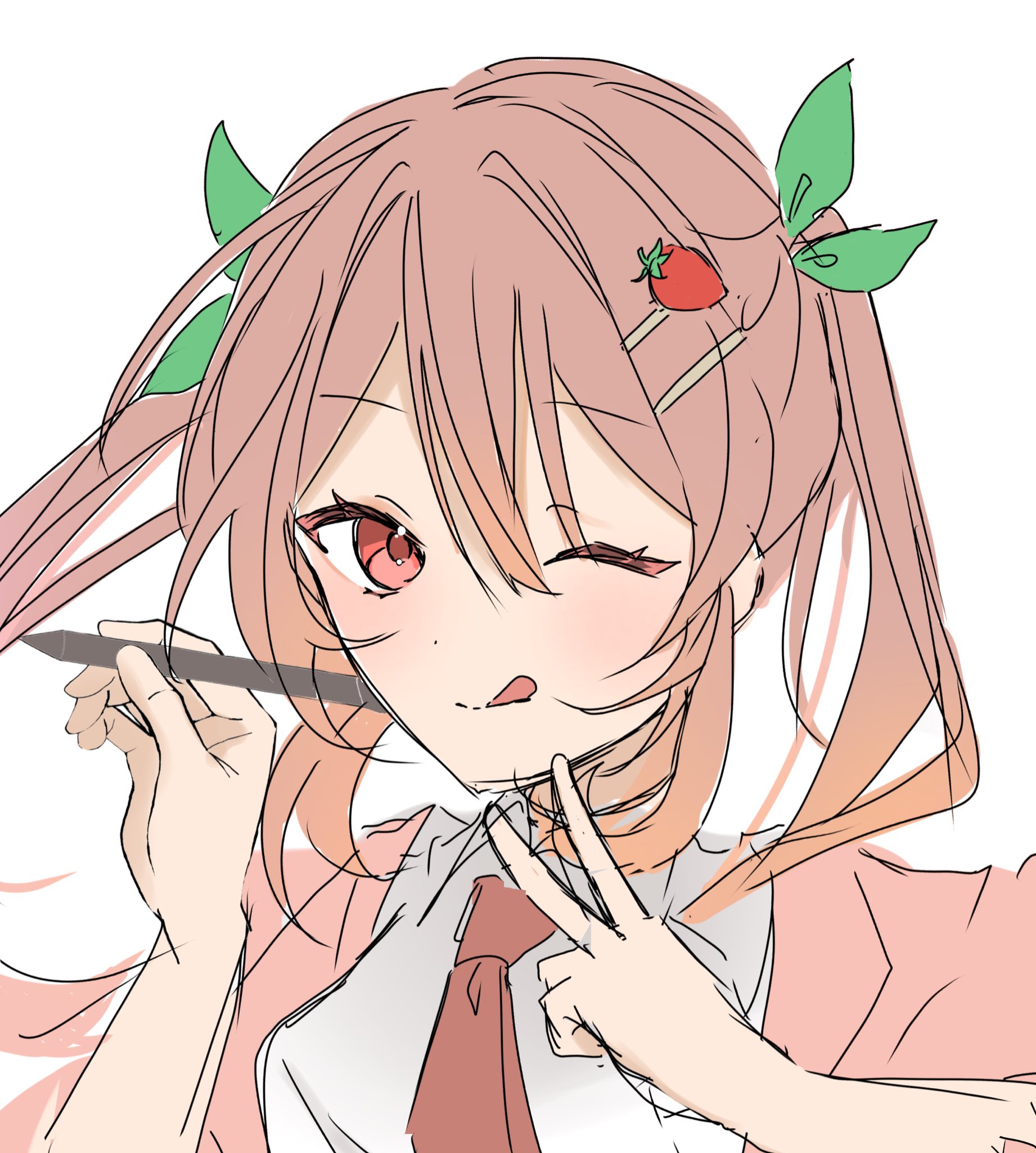 さくらんぼ❤︎⑅‪‪‪‪‪‪‪◡̈*‪‪ 様 さくらんぼ双子ちゃんシリーズ今年も早速描いた✌️🍒 #イラスト