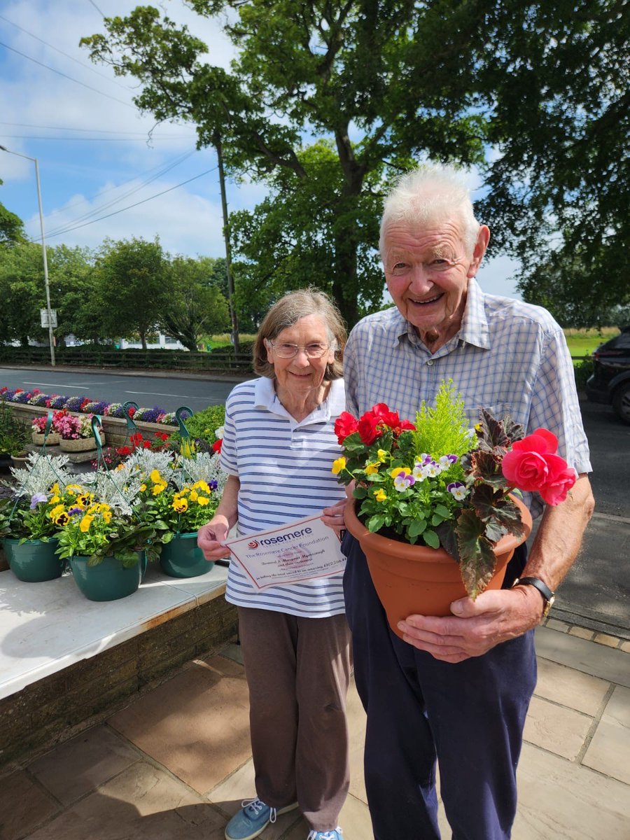 A HUGE thank you to Margaret &amp; Bernard Myerscough, of Churchtown, near Garstang! 🙌
Locals may have seen the little plant stall that the pair run from their driveway. They donate the proceeds from their sales to us - and since summer 2020, they have raised over £100,000! 🪴🌷🤗