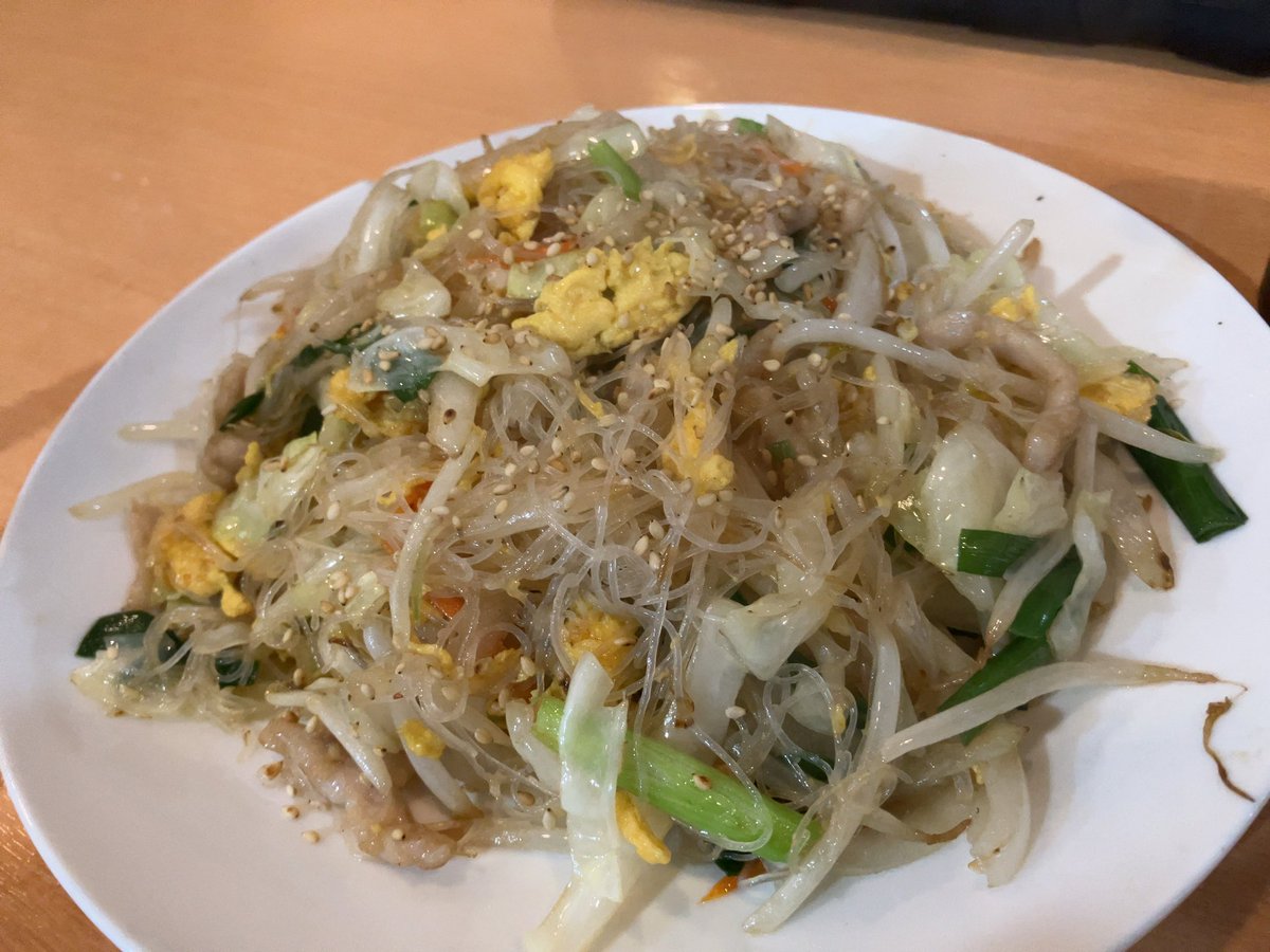 街中華　八福食堂
焼きビーフンうめぇ