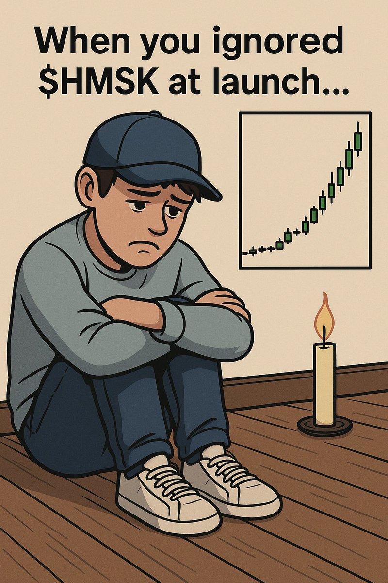 HeilMask's tweet image. You won’t hear about $HMSK on CNBC.
You’ll hear it from your broke friend
who ignored it at $0.05.

📉 Missed the train?
🔥 We’re still building tracks.

#HMSK #BaseChain #DeFi #MemeCoinWithBrains