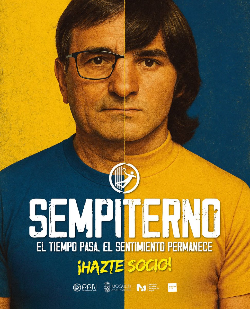 💛💙Algunos juegan al balonmano.
Nosotros respiramos PAN.
📚 Desde el cole, desde la grada.
🔄 Cambian los jugadores, pero el alma sigue.
💪 Esto no va de ganar siempre…
🔥 Va de no rendirse nunca.
♾️ Lo nuestro es… #Sempiterno
🕰️ El tiempo pasa. El sentimiento permanece.