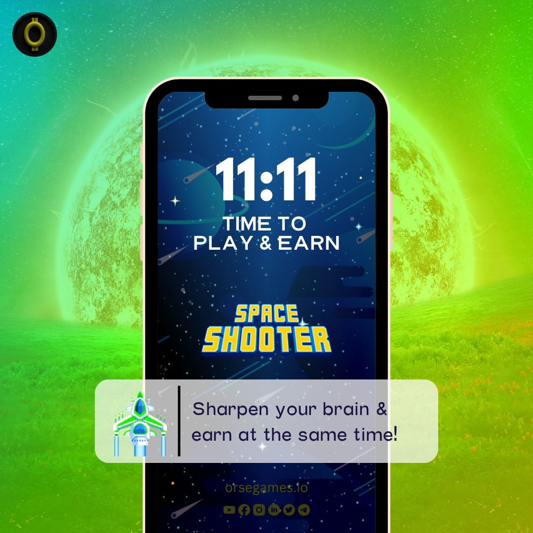 OrseGames's tweet image. 🛰️ Enter the Crypto Galaxy!

Blast enemies, explore the universe &amp;amp; earn free ORSE tokens as you play! 🚀💥

🎮 Download Crypto Space Shooter now:
🔗 play.google.com/store/apps/det…

#Crypto #OrseGames #Orse #Blockchain #ไทยกัมพูชา #ชายแดนไทยกัมพูชา #CambodiaOpenedFire #BURSAYANIYOR #BB27