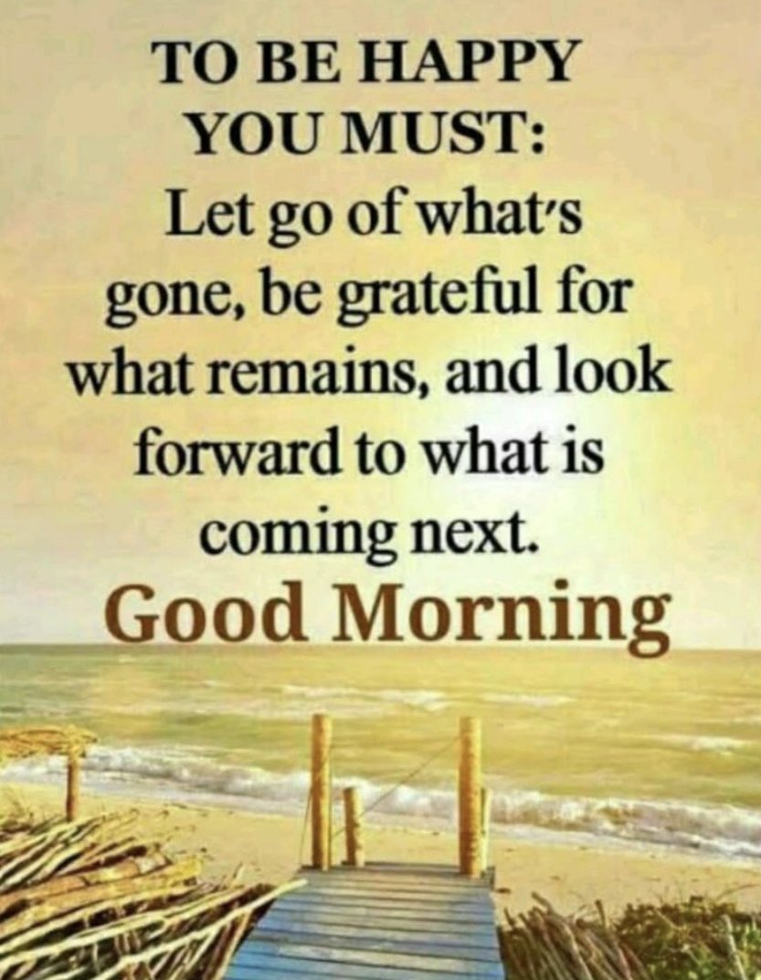 Good morning!☕️🇺🇸🌄
Hope everyone has a great Day!💜

When you can let go of the past, live in the present and focus on the future, it really does change your outlook on life!❤️