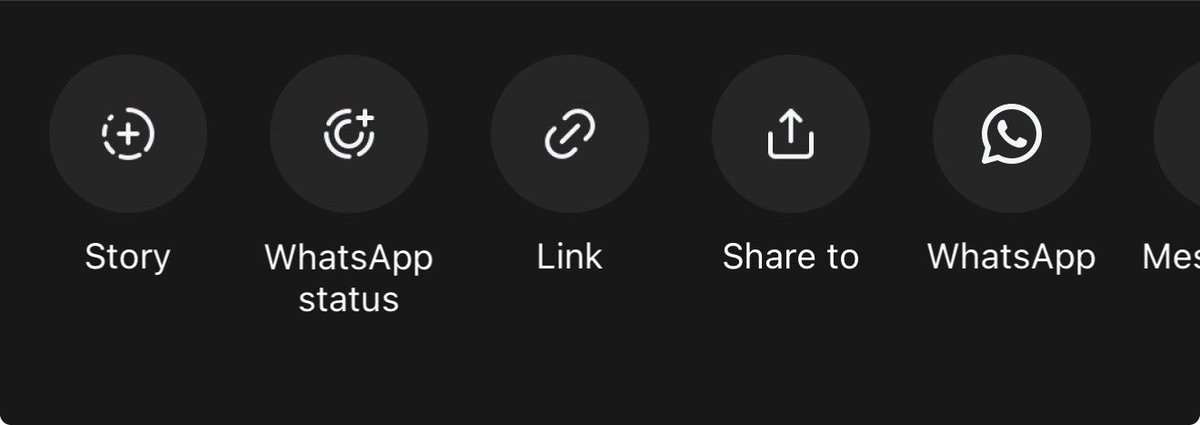 Threads now lets you share posts directly to your WhatsApp Status, displaying the post itself.