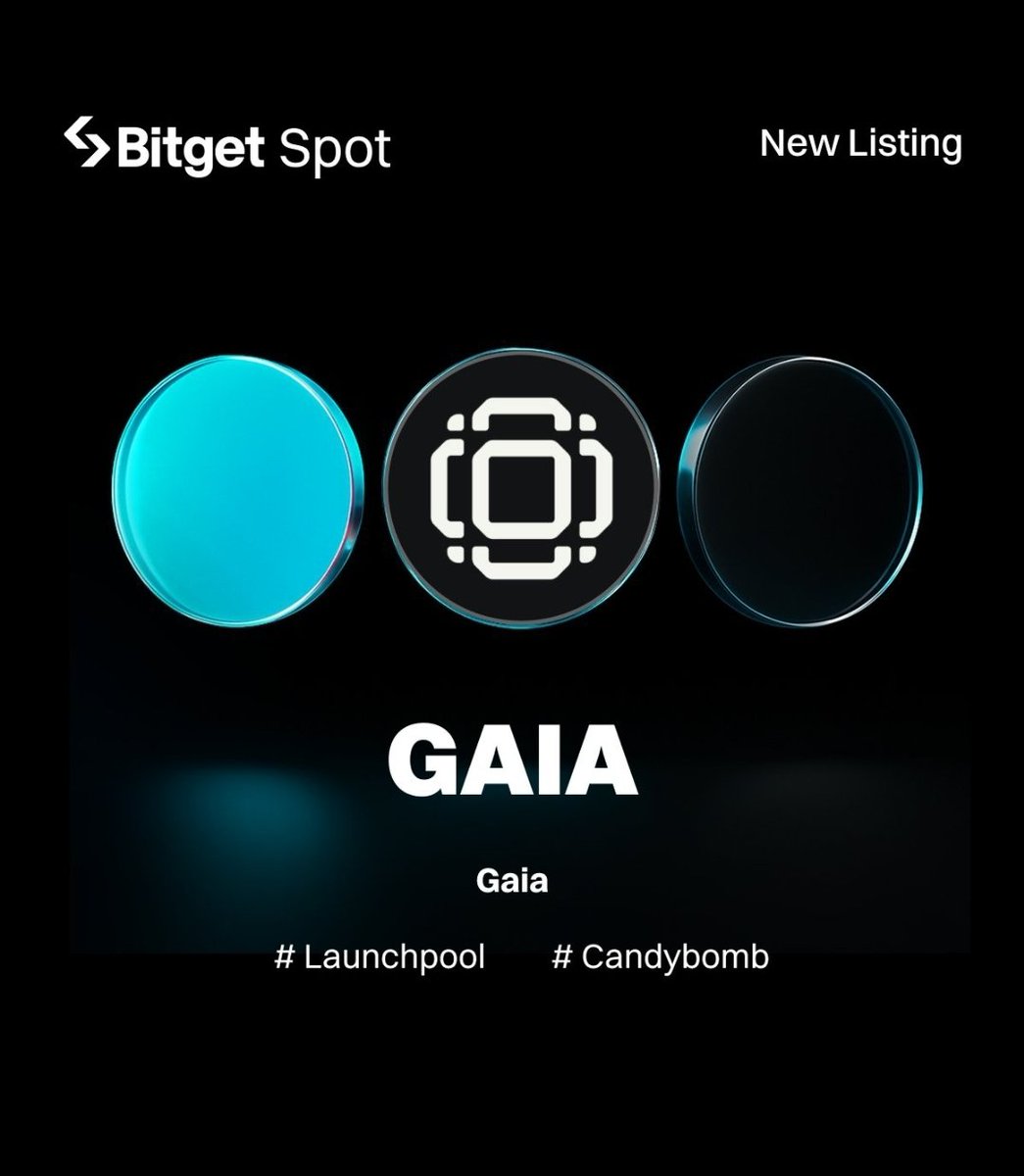 Initial Listing - $GAIA <a href="/Gaianet_AI/">Gaia 🌱</a> 

🔹Pair: GAIA/USDT 
🔹Deposit available: now 
🔹Trading available: July 30, 9:00 AM (UTC) 

Come and grab a share of 4,741,300 GAIA on Launchpool, Candybomb, X &amp; Community giveaways 

Sign up to #bitget    with 20% rebate on fees now