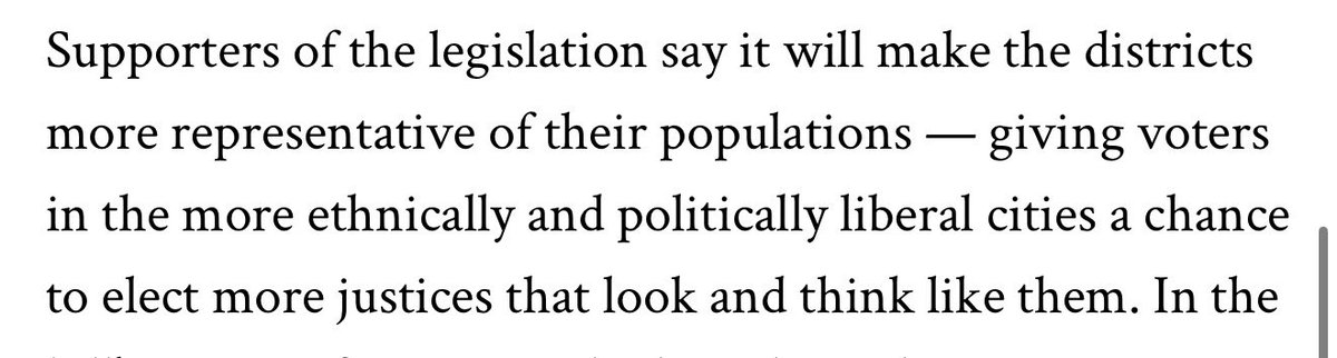 Hochul isn’t warning about gerrymandering, she’s executing it and people aren’t talking about it.

She’s redistricting New York’s judiciary because Republicans keep winning.

This is what one-party rule looks like.

It’s also what more fake Dem outrage looks like.