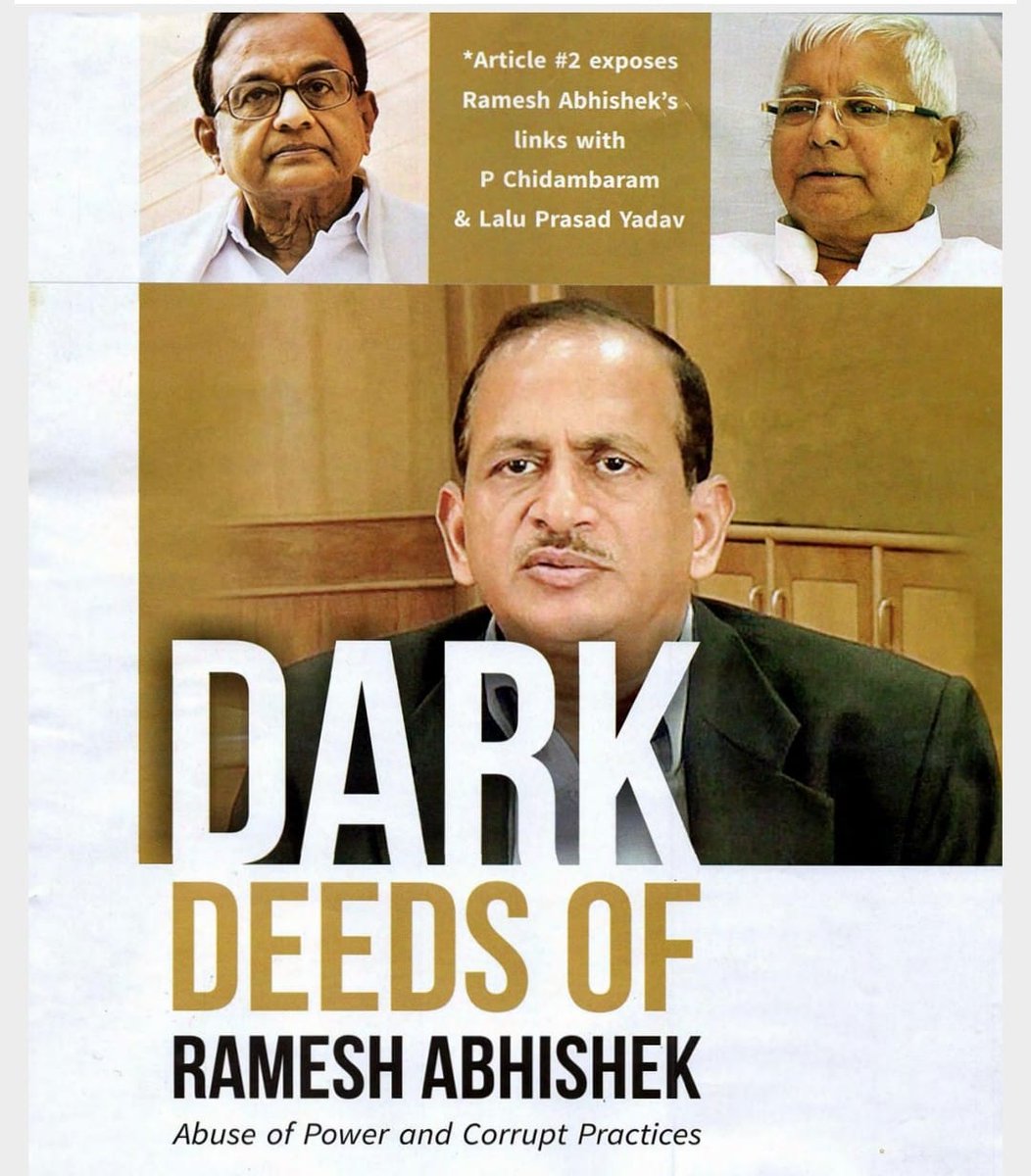 ED, CBI, IT — all have resources to investigate, but where is the political will? Ramesh Abhishek must not become another case of “raid optics, no justice.”
#RameshAbhishek