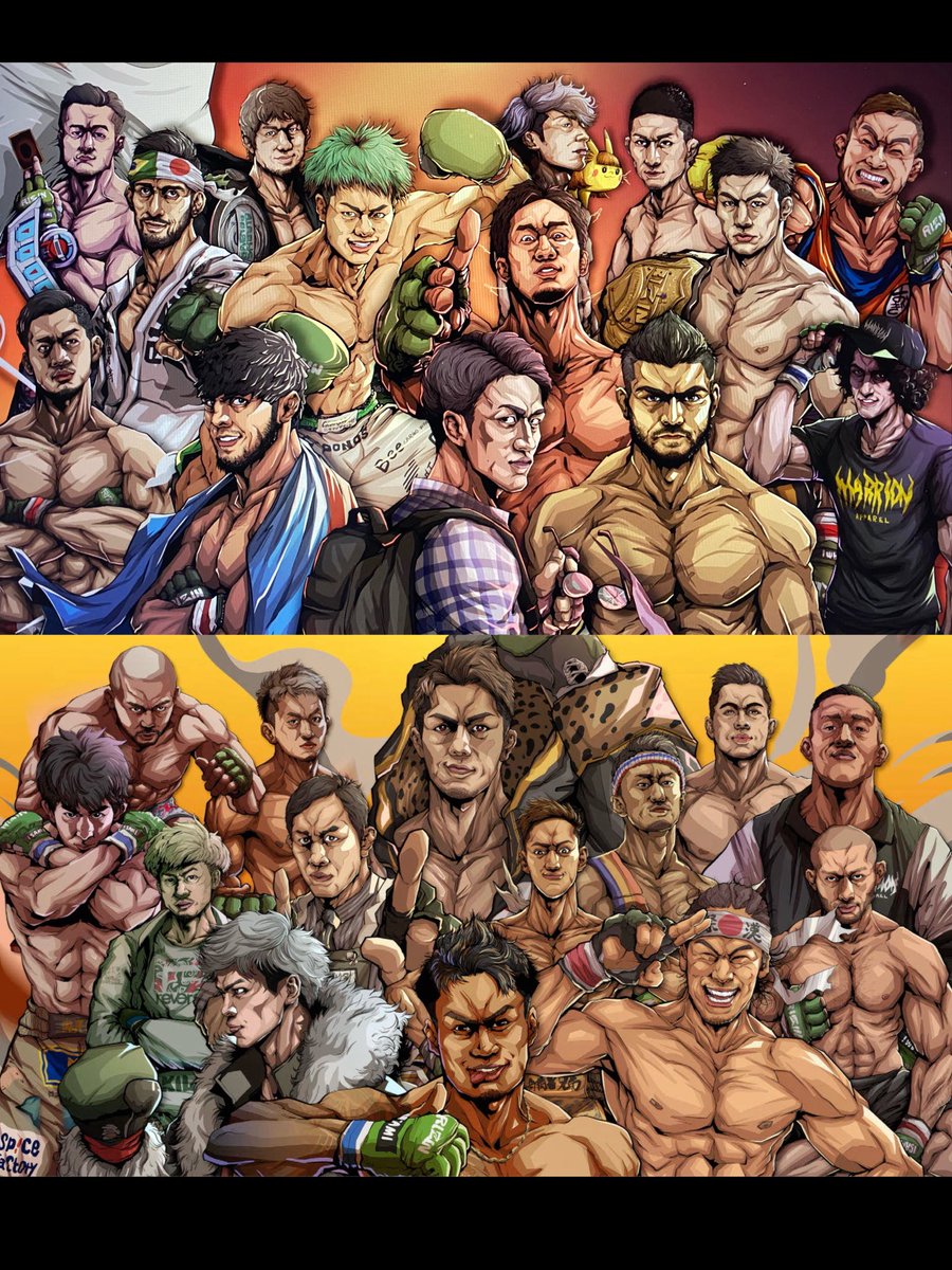 ryokkes_draw2's tweet photo. 2025と2021
進化できてたら嬉しい。

#超RIZIN4 #RIZIN28 #RIZIN29 https://t.co/rYFbINBVlJ