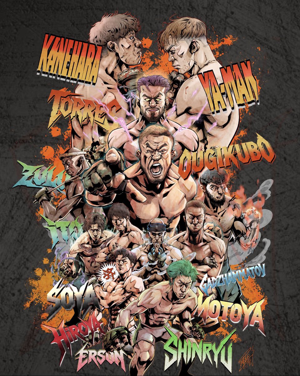 ryokkes_draw2's tweet photo. 2025と2021
進化できてたら嬉しい。

#超RIZIN4 #RIZIN28 #RIZIN29 https://t.co/rYFbINBVlJ