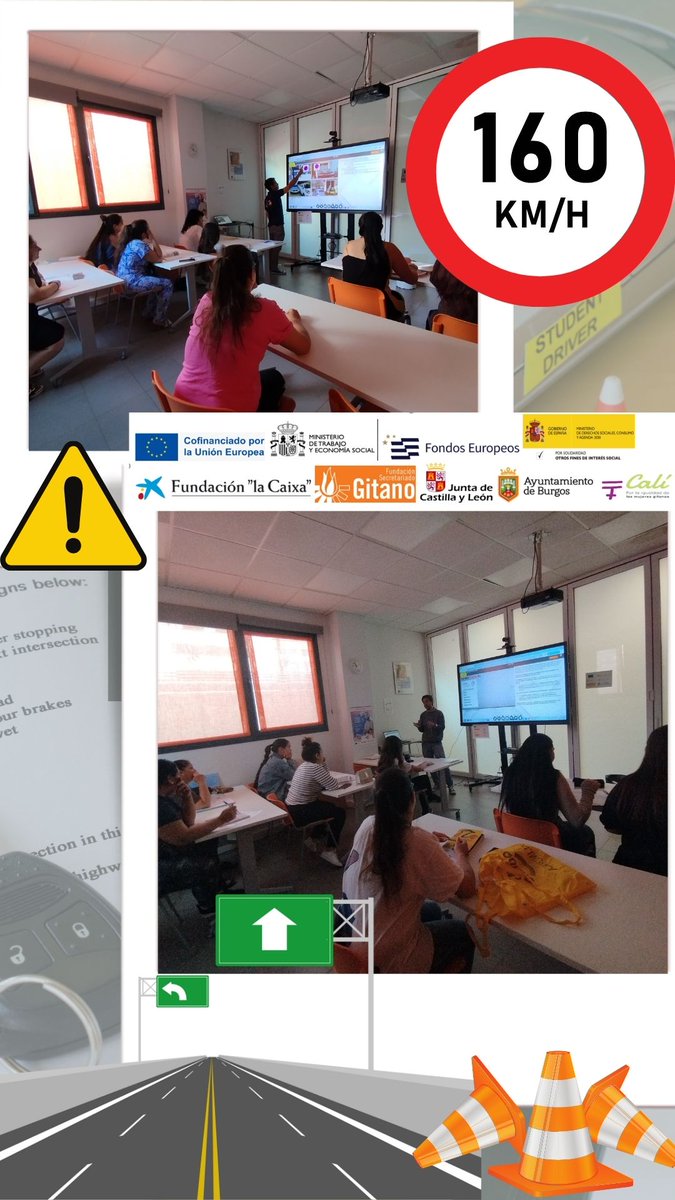 FSG Castilla y León (@gitanos_org_cyl) on Twitter photo 🚘¡las chicas del #programacali han completado la formación teórica de carnet de conducir tipo B.
Muy pronto estarán listas para realizar el examen.💪
#caliporlaigualdadelasmujeresgitanas #fsg #Programacalí @FondoUE_Esp <a href="/MSocialGob/">Ministerio de Derechos Sociales, Consumo y A2030</a> <a href="/FundlaCaixa/">Fundación ”la Caixa”</a> <a href="/jcyl/">Junta de Castilla y León</a> <a href="/Aytoburgos/">Ayuntamiento de Burgos</a> <a href="/CTCBurgos/">CTC</a> 🚘¡las chicas del #programacali han completado la formación teórica de carnet de conducir tipo B.
Muy pronto estarán listas para realizar el examen.💪
#caliporlaigualdadelasmujeresgitanas #fsg #Programacalí @FondoUE_Esp <a href="/MSocialGob/">Ministerio de Derechos Sociales, Consumo y A2030</a> <a href="/FundlaCaixa/">Fundación ”la Caixa”</a> <a href="/jcyl/">Junta de Castilla y León</a> <a href="/Aytoburgos/">Ayuntamiento de Burgos</a> <a href="/CTCBurgos/">CTC</a>