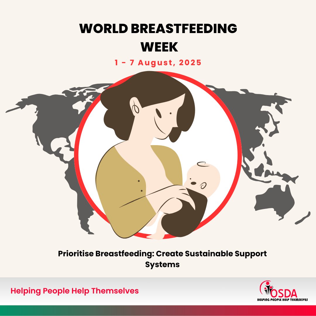 𝗪𝗼𝗿𝗹𝗱 𝗕𝗿𝗲𝗮𝘀𝘁𝗳𝗲𝗲𝗱𝗶𝗻𝗴 𝗪𝗲𝗲𝗸 𝟮𝟬𝟮𝟱
𝘛𝘩𝘦𝘮𝘦: "𝘗𝘳𝘪𝘰𝘳𝘪𝘵𝘪𝘴𝘦 𝘉𝘳𝘦𝘢𝘴𝘵𝘧𝘦𝘦𝘥𝘪𝘯𝘨: 𝘊𝘳𝘦𝘢𝘵𝘦 𝘚𝘶𝘴𝘵𝘢𝘪𝘯𝘢𝘣𝘭𝘦 𝘚𝘶𝘱𝘱𝘰𝘳𝘵 𝘚𝘺𝘴𝘵𝘦𝘮𝘴"

Every August, the world comes together to highlight the importance of breastfeeding in