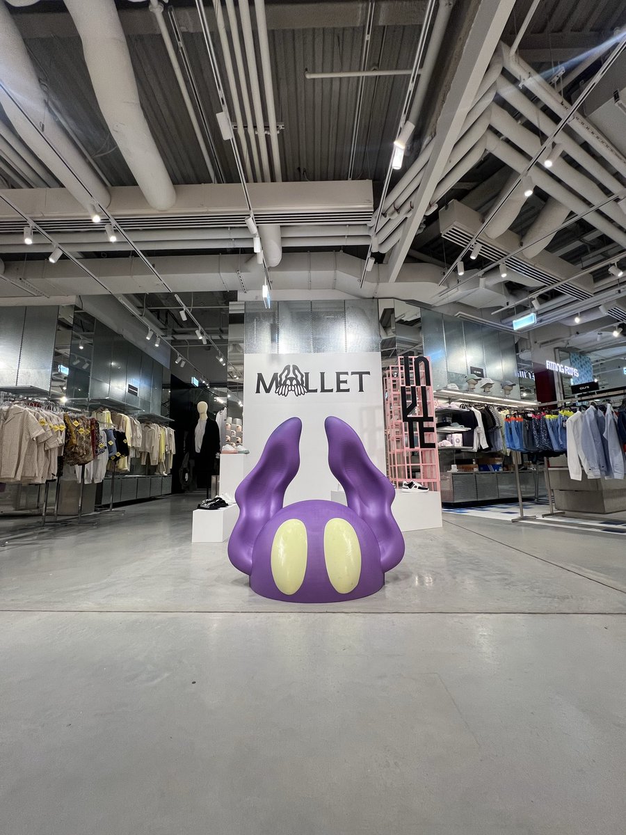 DETROIT x MALLET GALERIES LAFAYETTE INSTALLATION by ⚔︎