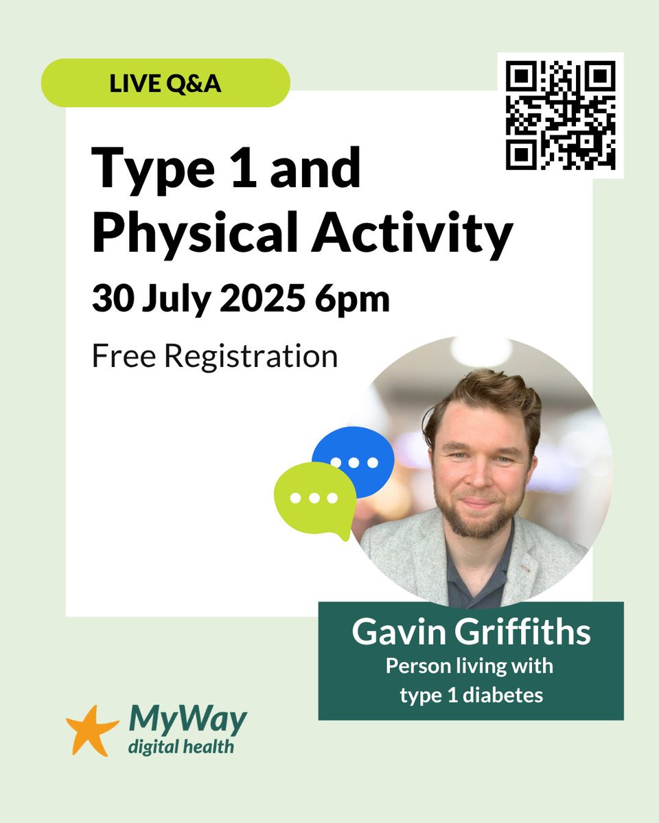 MyWay Digital Health (@mywaydigital) on Twitter photo ๐โโ๏ธ๐ฌ What happens to blood sugar when you run 900 miles in 30 days?
๐
Free registration ๐ user.mydiabetes.com
Join T1D dia-athlete Gavin Griffiths + experts for a LIVE Q&A on July 30, 6PM.
<a href="/Diathlete/">Diathlete | League of Diabetes</a> #GBDoc #Type1Diabetes #T1D ๐โโ๏ธ๐ฌ What happens to blood sugar when you run 900 miles in 30 days?
๐
Free registration ๐ user.mydiabetes.com
Join T1D dia-athlete Gavin Griffiths + experts for a LIVE Q&A on July 30, 6PM.
<a href="/Diathlete/">Diathlete | League of Diabetes</a> #GBDoc #Type1Diabetes #T1D