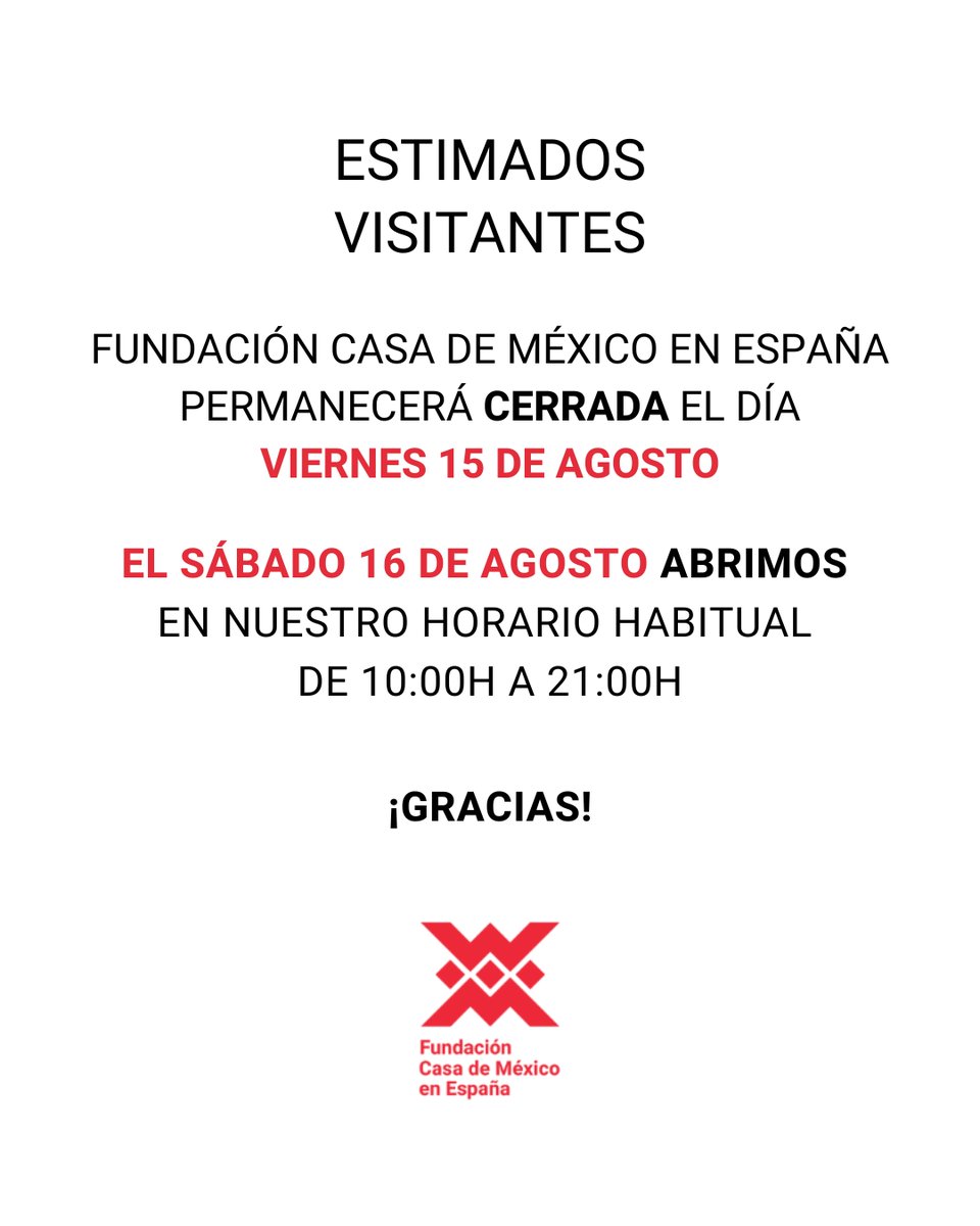 Aviso importante.