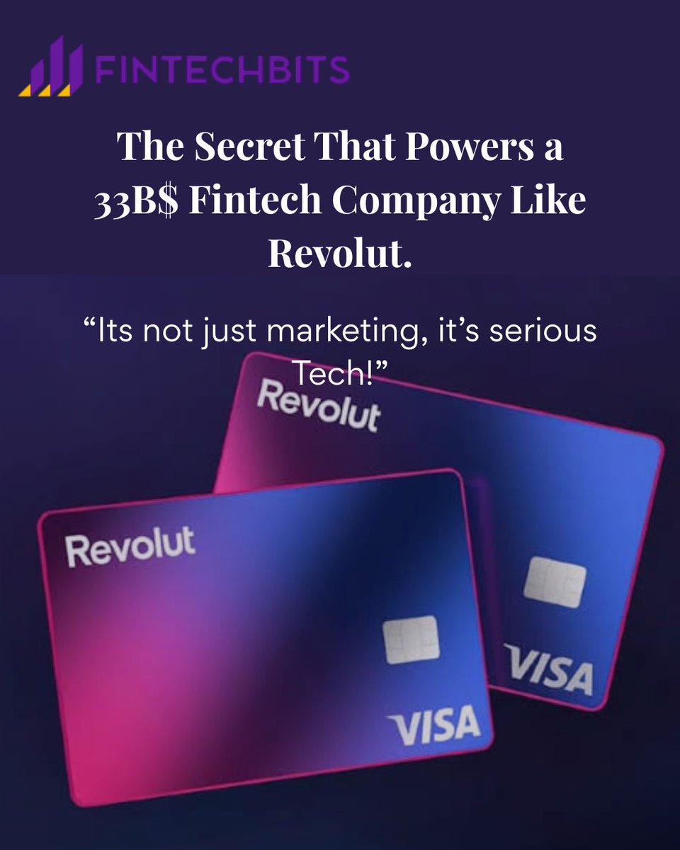 fintechbite's tweet image. What’s inside Revolut’s tech stack?
✅ React Native
✅ Java + Kubernetes
✅ PostgreSQL
It’s not hype. It’s heavy engineering.
#Fintech #Revolut #TechStackTuesday #Neobank