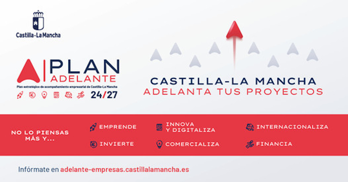 📣¿Quieres mejorar la posición competitiva de tu empresa?
🎯Solicita las ayudas del Programa Adelante Comercialización de #JCCM en: jccm.es/sede/tramite/K…
📍Incluye #ferias comerciales nacionales, apertura de nuevos #mercados y mejora de #comercialización de productos/servicios