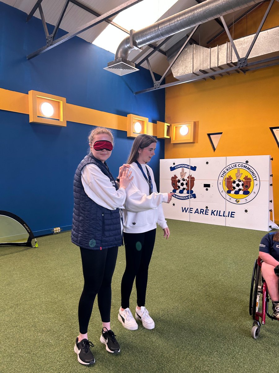 KillieCommunity's tweet image. A big thank you to @SDS_sport for expanding our coaches' knowledge of Disability Inclusion.
An important part of this is showing coaches how to adapt sessions to meet the needs of participants with a variety of additional support needs.
The Killie Community are proud of our…