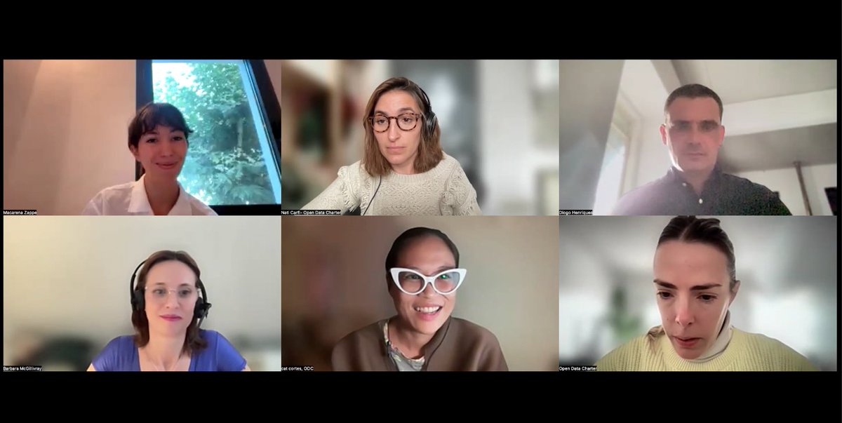 📺🔁 In case you missed our last IWG meeting on #Data created by non-governmental actors: challenges &amp; opportunities in Data Re-use—you can watch the recording in English here: youtube.com/watch?v=_EwpdF…