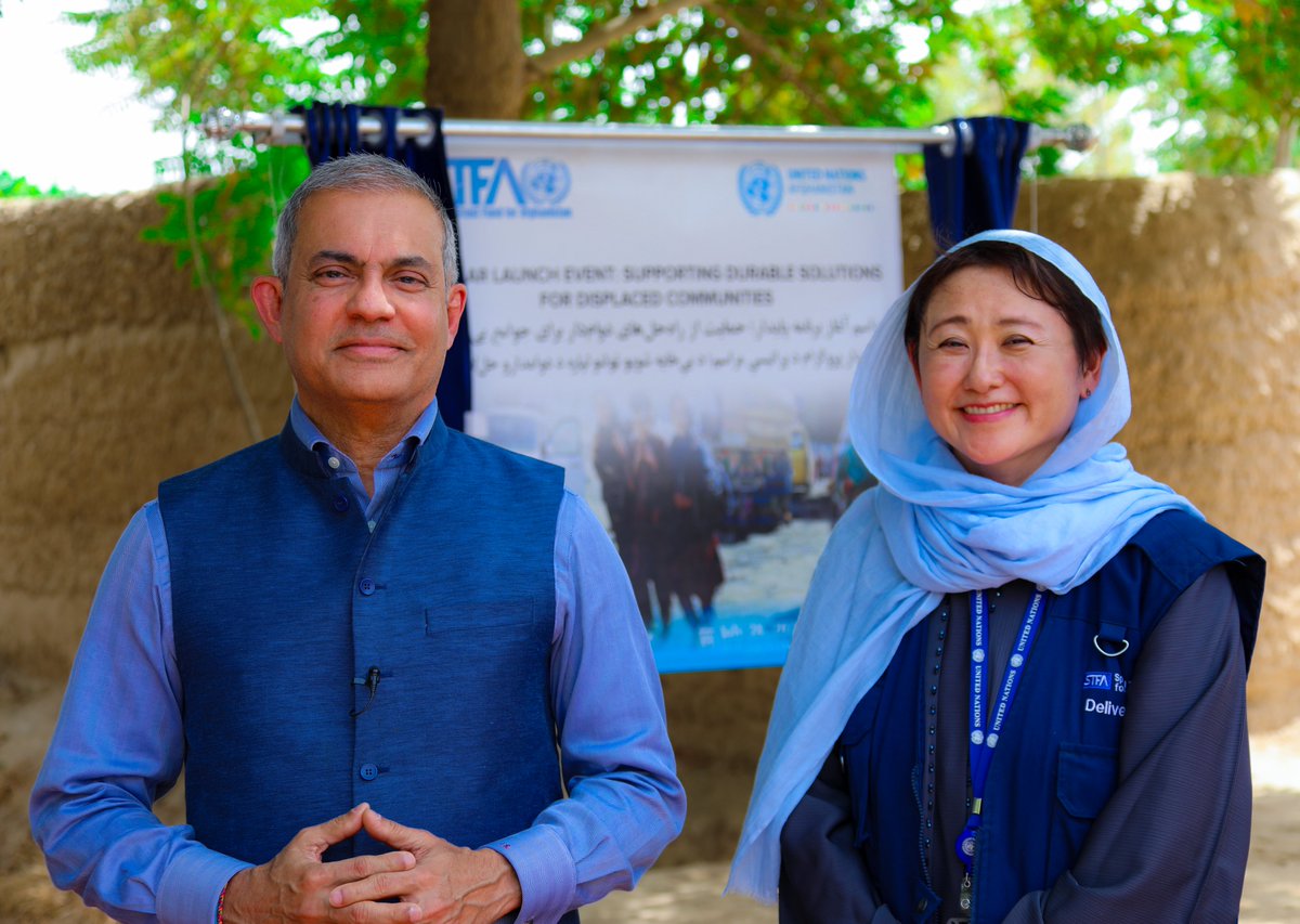 Special Trust Fund for Afghanistan (@un_stfa) on Twitter photo Just launched: #PAIDAAR – a $23M UN joint programme funded by <a href="/UN_STFA/">Special Trust Fund for Afghanistan</a> and other resources to support 69 communities in #Kunduz & #Baghlan with housing, clean water, solar power, & livelihoods. A powerful step toward durable solutions for returnees & host communities. Just launched: #PAIDAAR – a $23M UN joint programme funded by <a href="/UN_STFA/">Special Trust Fund for Afghanistan</a> and other resources to support 69 communities in #Kunduz & #Baghlan with housing, clean water, solar power, & livelihoods. A powerful step toward durable solutions for returnees & host communities.