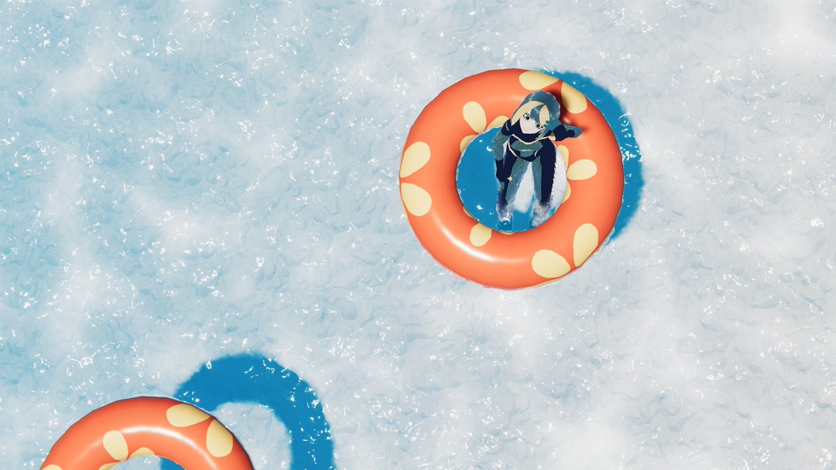 mendacofee's tweet image. #VRChat 
さいきんのVRC　夏っぽいお写真