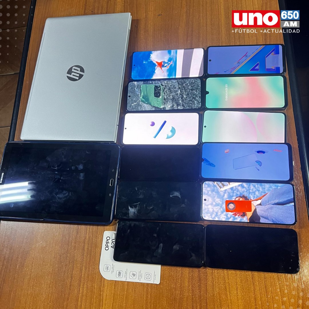 Radio Uno 650 AM (@uno650am) on Twitter photo #PPpy | Tres personas irrumpieron en tienda de aparatos tecnológicos en Luque
📞En línea el jefe de la Comisaría 3era de Luque, Crio. Ppal. Arnaldo Irala.
🔴Escuchá EN VIVO: radiouno.com.py
📲WhatsApp: (0976) 650-650
<a href="/robertoperezpy/">Roberto Pérez</a>, <a href="/poharoysa/">Gustavo Fretes GEF</a>
#RadioUNO | #650AM #PPpy | Tres personas irrumpieron en tienda de aparatos tecnológicos en Luque
📞En línea el jefe de la Comisaría 3era de Luque, Crio. Ppal. Arnaldo Irala.
🔴Escuchá EN VIVO: radiouno.com.py
📲WhatsApp: (0976) 650-650
<a href="/robertoperezpy/">Roberto Pérez</a>, <a href="/poharoysa/">Gustavo Fretes GEF</a>
#RadioUNO | #650AM
