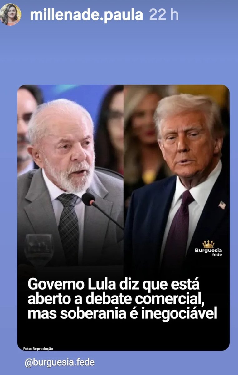 ralmcast's tweet image. BRICS
BRASIL SOBERANO
RESPEITA O BRASIL
SOBERANIA NÃO SE VENDE
PIX É DO BRASIL
BRASIL É DOS BRASILEIROS
SOBERANIA É INEGOCIÁVEL
TRAIDORES DA PÁTRIA
LESA PÁTRIA
BRASIL SEM FOME
CHUVA DE LULA
_