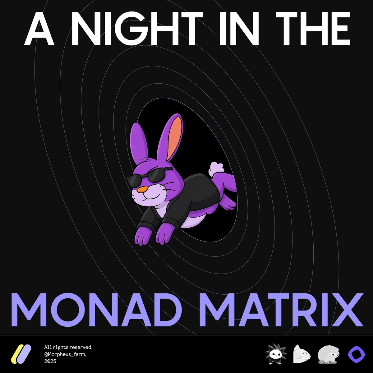 Morpheus Protocol ∣ Follow for $MON (@morpheus_farm) on Twitter photo 🇻🇳 A Night in the Monad Matrix - Morpheus
Morpheus is hosting a GM Vietnam event for the all the nads stopping by Hanoi. <a href="/vietnads/">Vietnads 🇻🇳 ⨀</a> <a href="/gmvn_official/">GM VIETNAM (🌞,🇻🇳) | Vietnam Blockchain Week</a>
Reserve your questions and how to be EARLY to ask our founding team. You’ve swallowed the purple pill to enter the Matrix DeFi. 🇻🇳 A Night in the Monad Matrix - Morpheus
Morpheus is hosting a GM Vietnam event for the all the nads stopping by Hanoi. <a href="/vietnads/">Vietnads 🇻🇳 ⨀</a> <a href="/gmvn_official/">GM VIETNAM (🌞,🇻🇳) | Vietnam Blockchain Week</a>
Reserve your questions and how to be EARLY to ask our founding team. You’ve swallowed the purple pill to enter the Matrix DeFi.