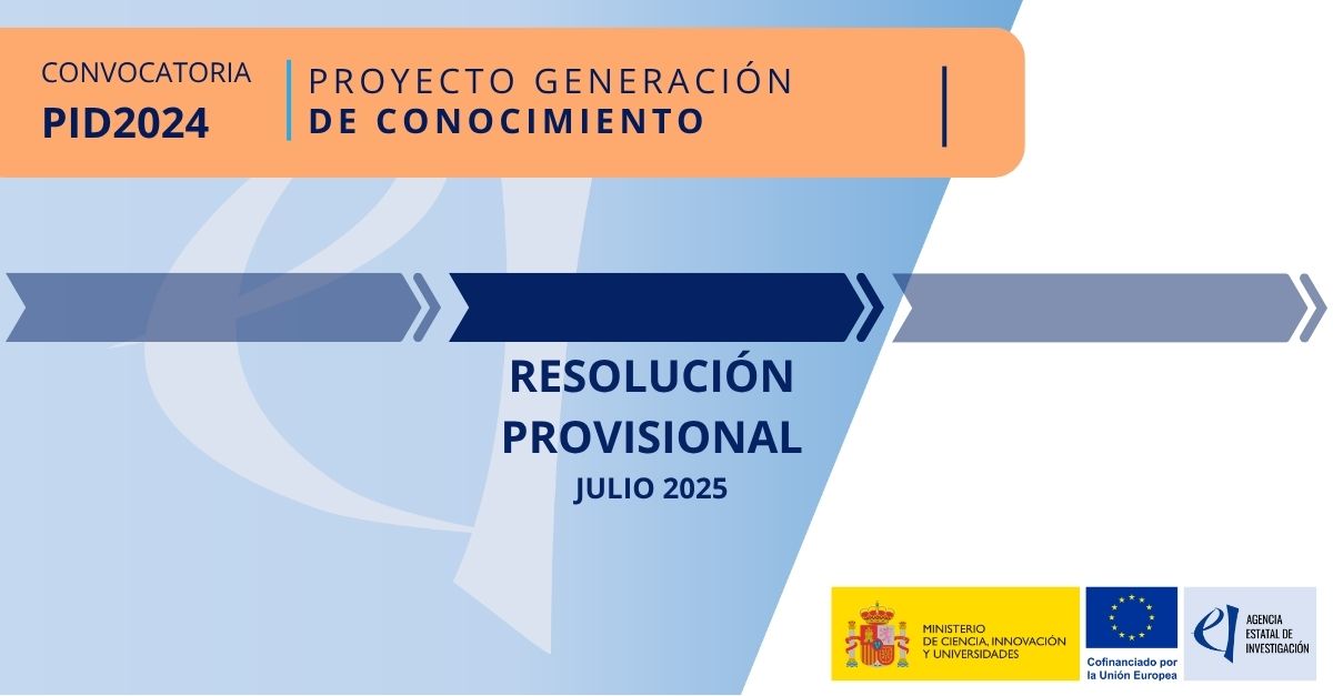 Publicamos la Propuesta de Resolución Provisional de la convocatoria Proyectos Generación de Conocimiento 2024 (#PID2024).
✅ Dotación histórica de 667M de euros (+ 2% que el año anterior).
✅ Se han presentado 7.190 solicitudes.

🆕  Informe interactivo para buscar ayudas por