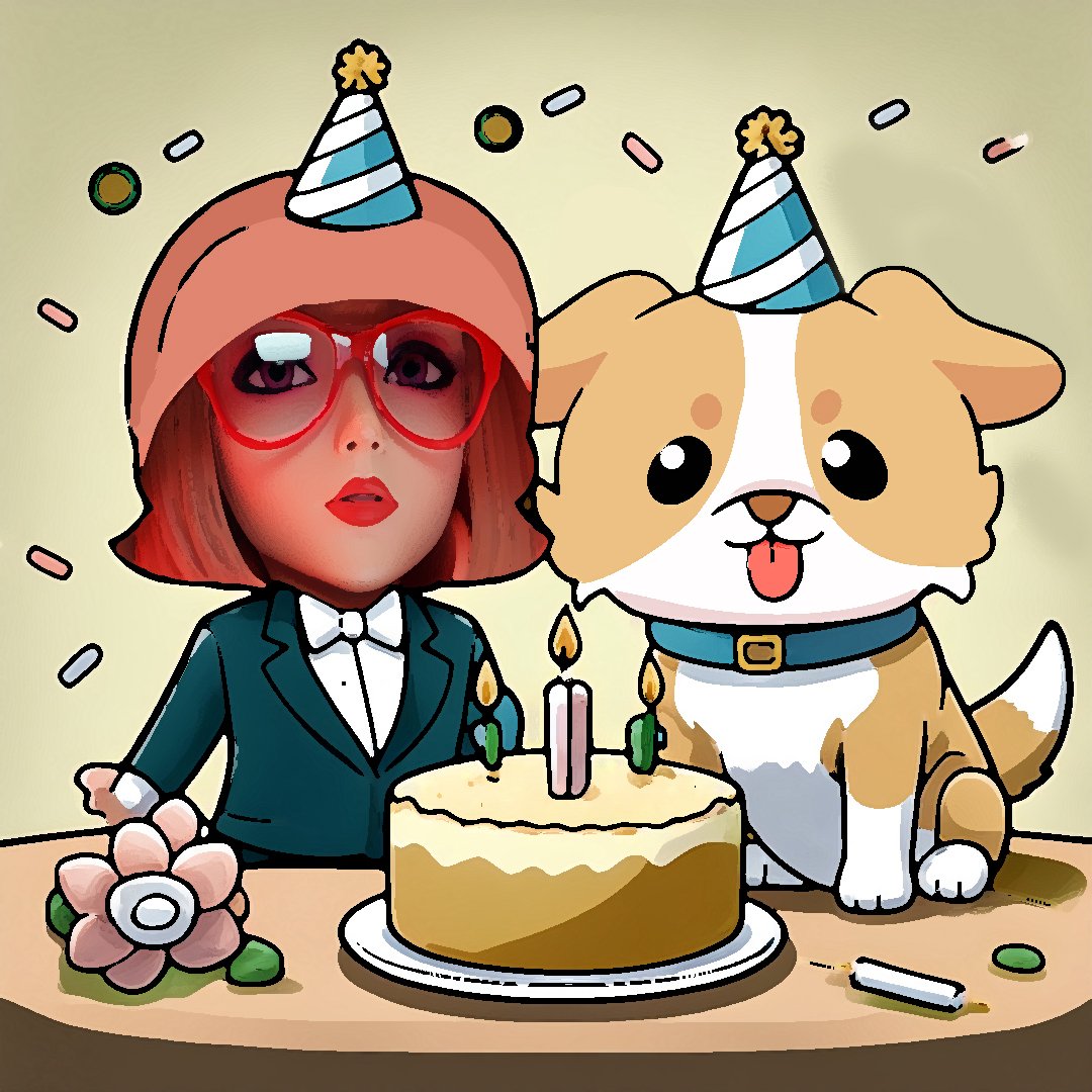 Gloria1767552's tweet photo. 🎂 Today, our hearts met in a celebration…
I made a wish, and Dobby gave his paw.
Growing old together is the greatest gift. 🐾❤️
#MyDearDobby #ManyMoreYearsTogether #PawFamily
@SentientAGI @SentientTurkiye @sentient_chat https://t.co/7bdG5ZKwjX
