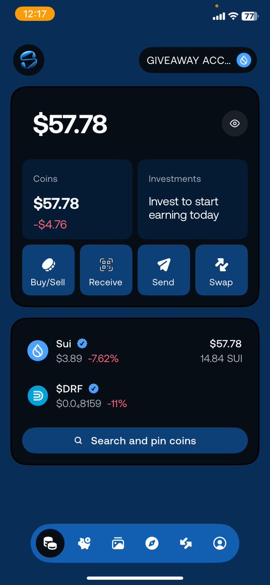 Achiever. sui|GG| โ๏ธ๐ฆ (@abisagboolab) on Twitter photo ๐จ $50 SUI GIVEAWAY
๐ 5 winners will receive $10 in $SUI each
To enter:
โ
Follow <a href="/SuionStreet/">SuionStreet</a> & <a href="/Texas100x/">Texxas.Sui</a>
โ
Like & RT this post.
โ
Drop your Sui wallet and tag 2 Sui users
โณ Ends in 48 hours. ๐จ $50 SUI GIVEAWAY
๐ 5 winners will receive $10 in $SUI each
To enter:
โ
Follow <a href="/SuionStreet/">SuionStreet</a> & <a href="/Texas100x/">Texxas.Sui</a>
โ
Like & RT this post.
โ
Drop your Sui wallet and tag 2 Sui users
โณ Ends in 48 hours.