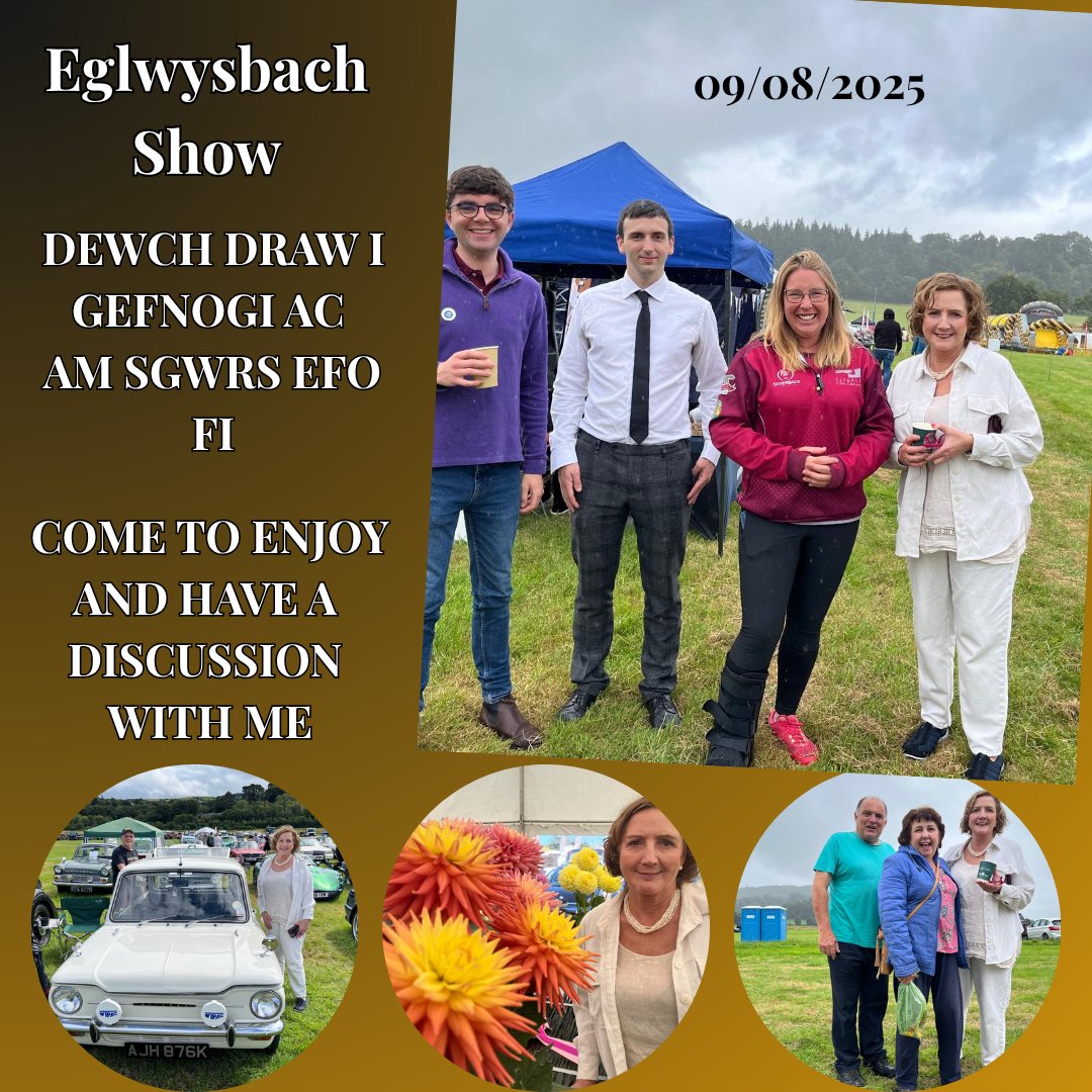 Join us at the Eglwysbach Show on Saturday 09th August.
