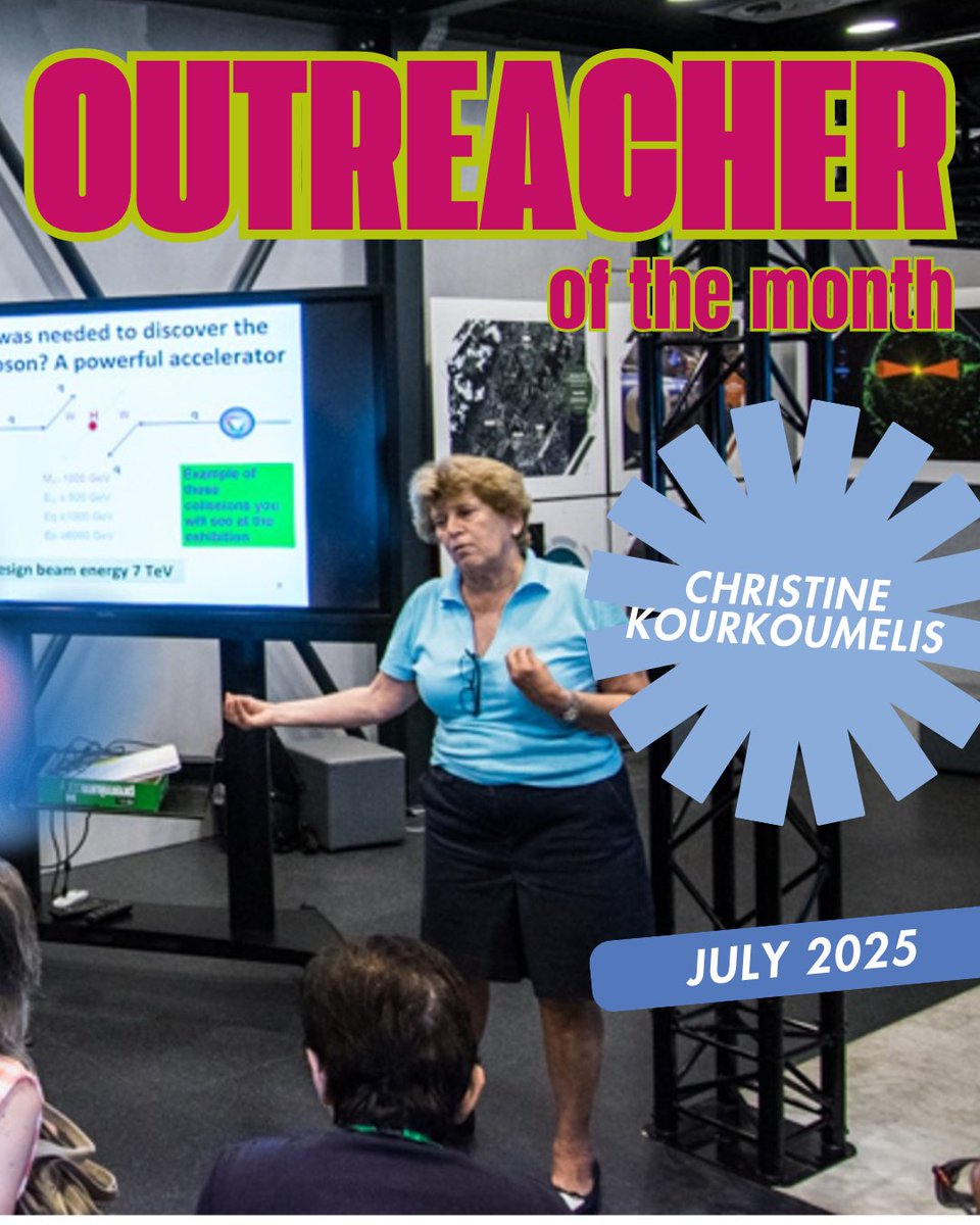 Meet Christine Kourkoumelis, IPPOG Representative for Greece and long-time advocate for science outreach. From the first masterclasses to the creation of HYPATIA, she’s inspired thousands of students around the world.
👉 Read the interview: ippog.org/news/outreache…