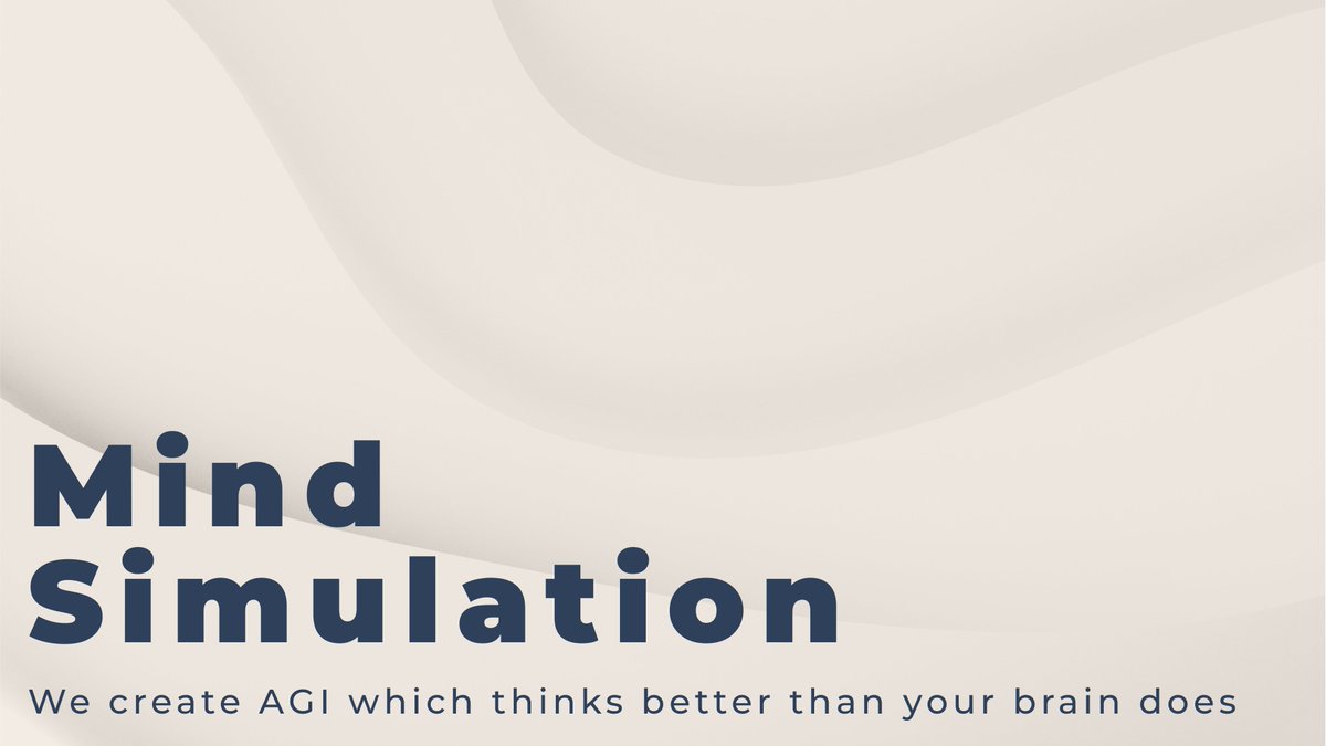 MindSimulation's tweet image. Welcome to the era we’re launching.
We are not the next step in AI.
We are the next stage in the evolution of intelligence.
#AGI #TheFutureIsNow #WeAreNotComingWeAreHere
linkedin.com/feed/update/ur…