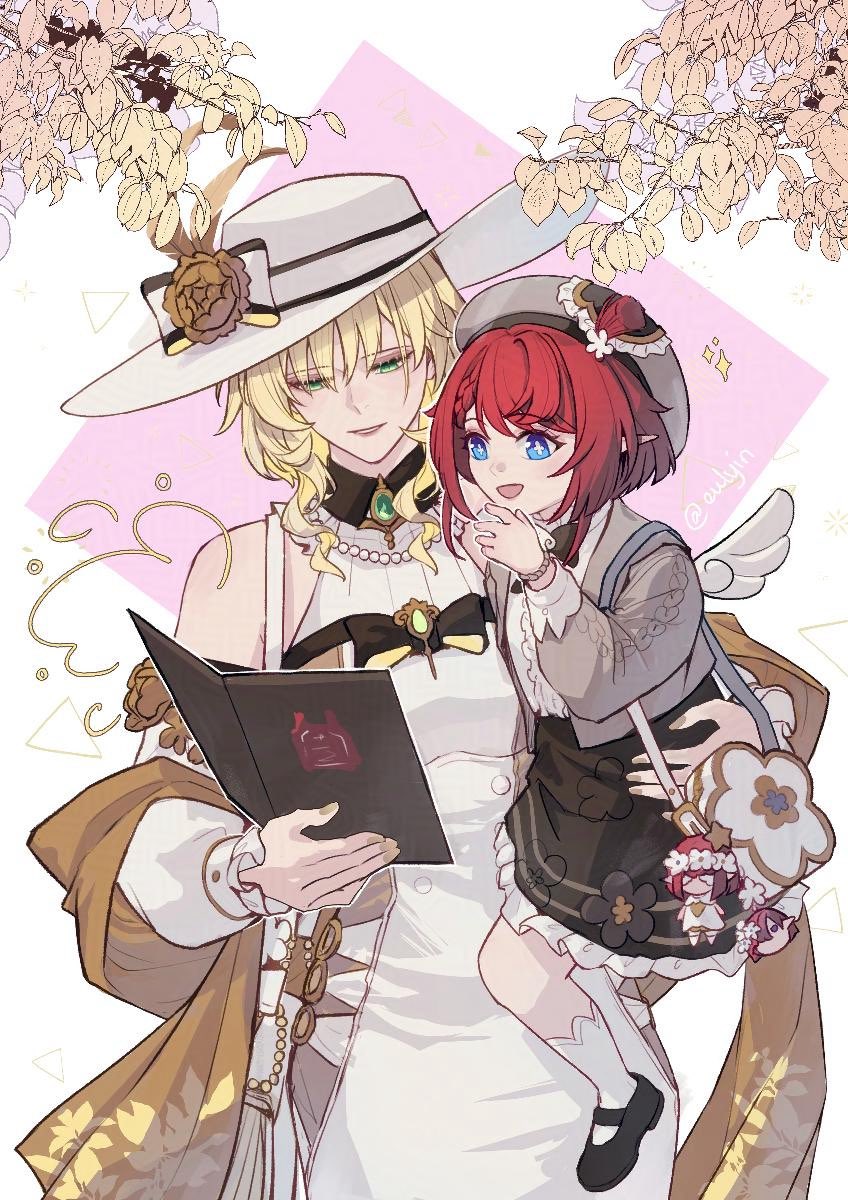 Ayyy I thought this would be WIP foreva, but yeaaa I finished it!! and it is one of the new prints I'll bring to event XD (HoYoFESTID, AFACSF25, COCOMA3)

#HonkaiStarRail #Aglaea #Tribbie #hsrcreators #hsrfanart